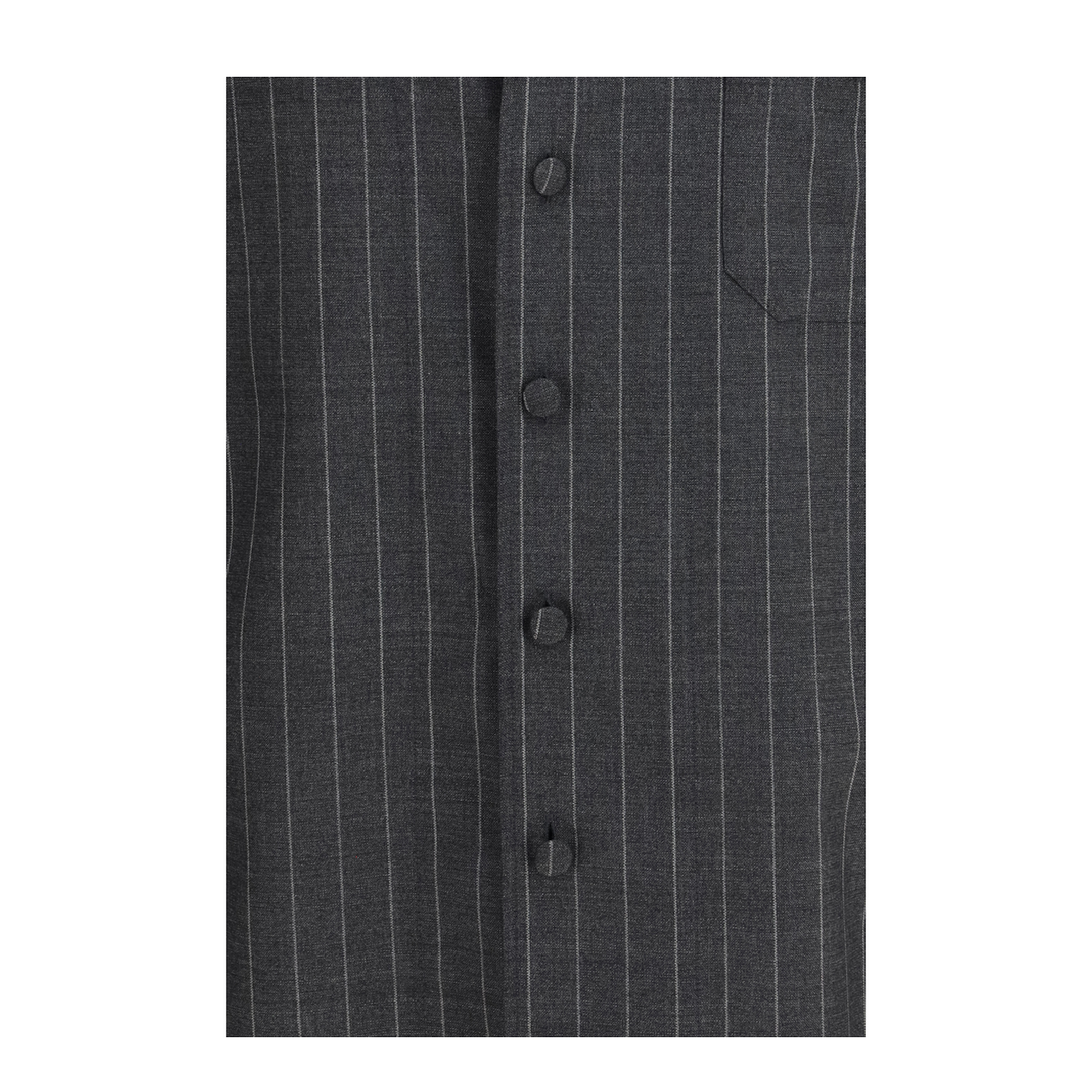 MAYFEYR - Dolce & Gabbana - Pinstripe Wool Shirt - G5NU8ZFR23B