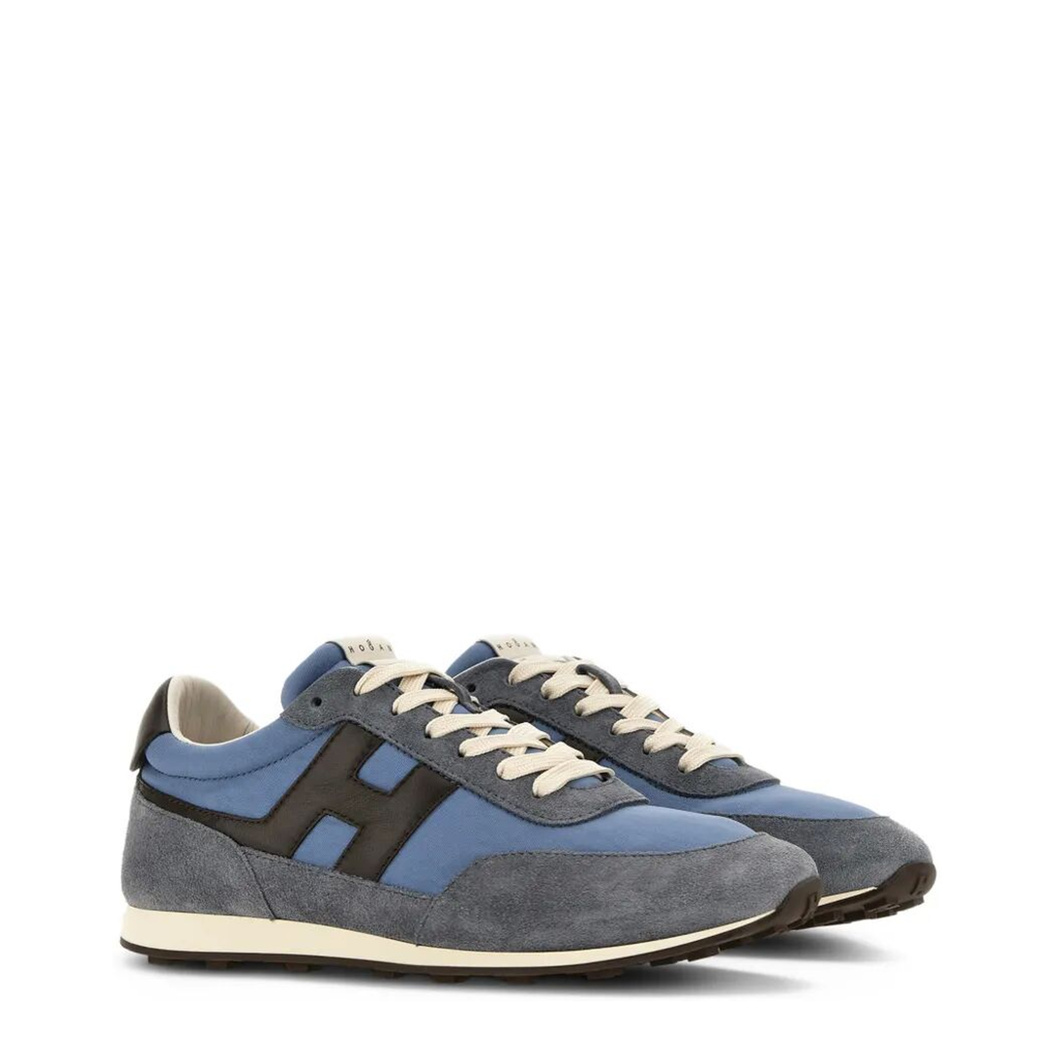 MAYFEYR - Hogan - Athletic Suede And Fabric Sneakers - HXM6990FZ90UZA