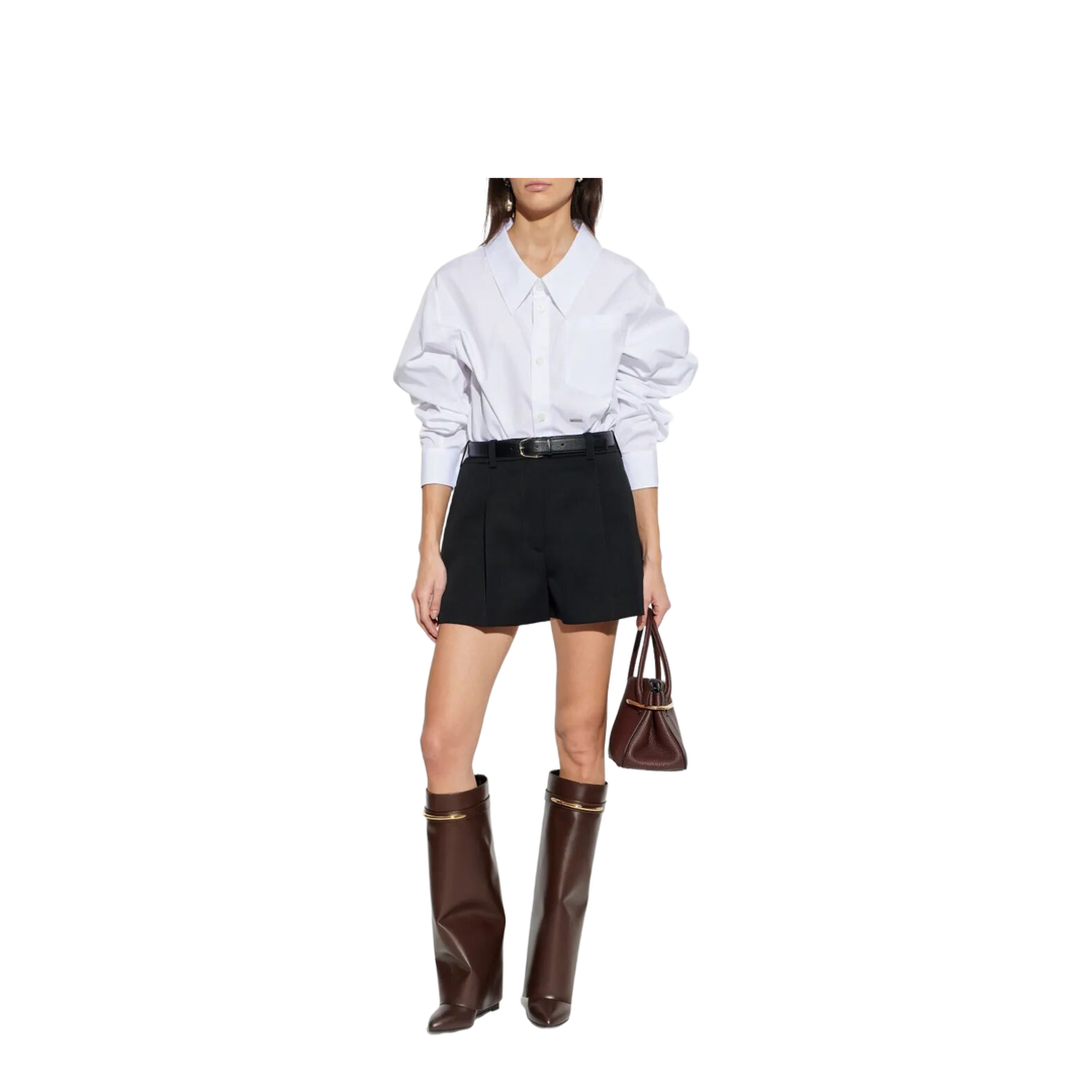 MAYFEYR - Givenchy - Pleated Wool Shorts - BW518W15CT