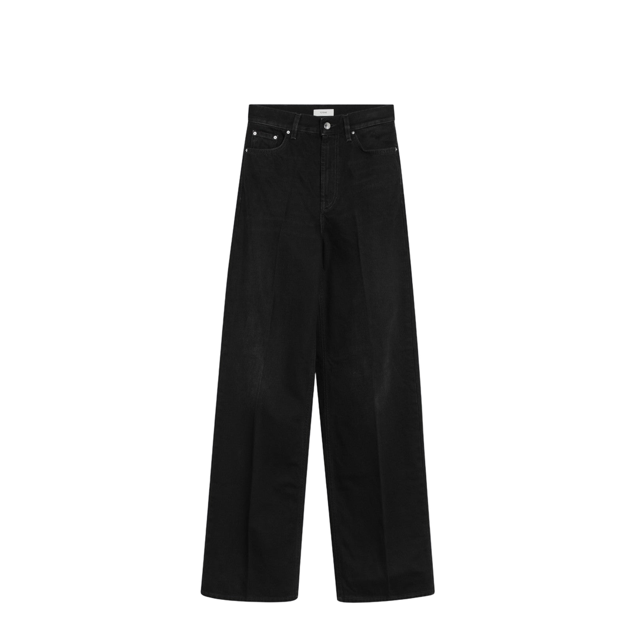 MAYFEYR - Toteme - Black Trousers In Organic Cotton - 251-WRB2426FB004606832