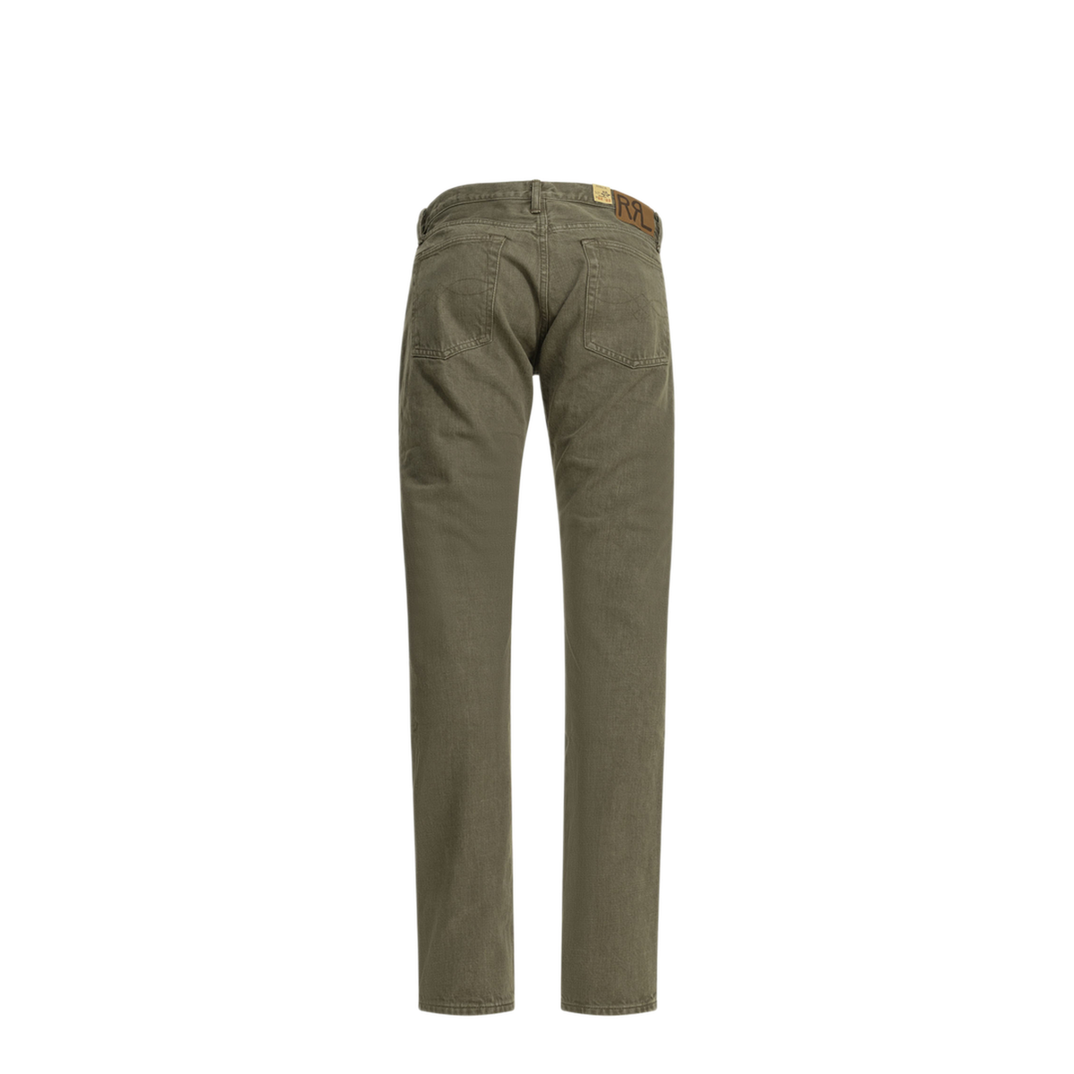 MAYFEYR - RRL by Ralph Lauren - Olive Straight Leg Jeans - 782911174001OLIVE