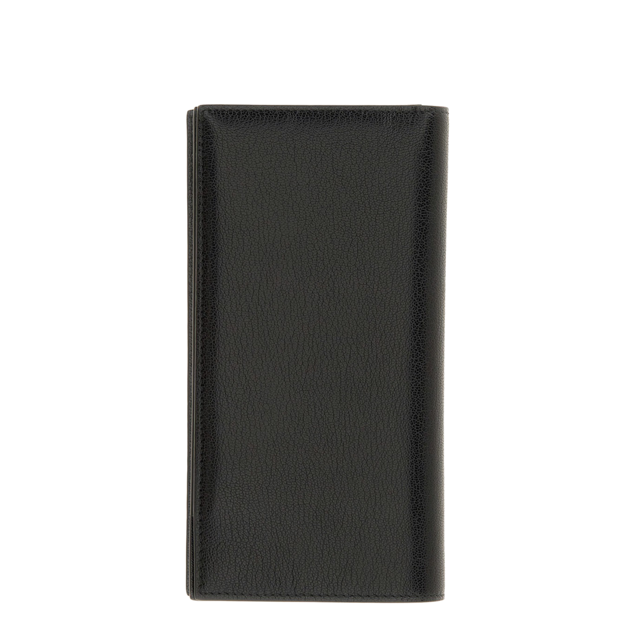 Vertical Leather Wallet