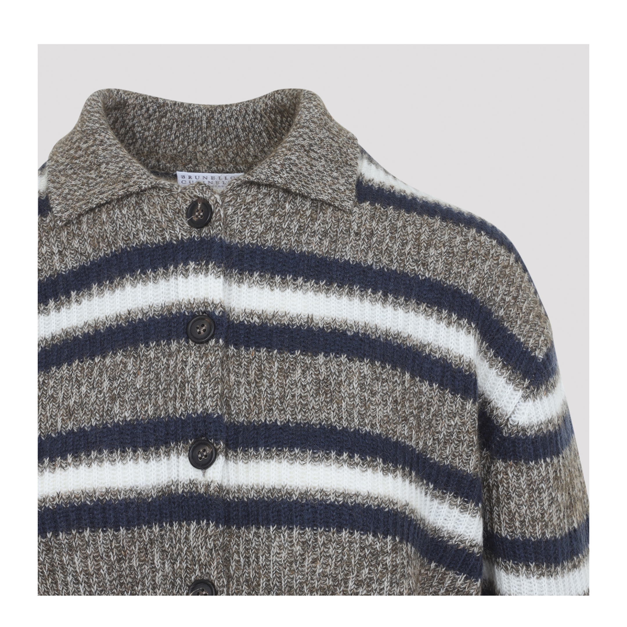 MAYFEYR - Brunello Cucinelli - Striped Sweater - MTX767906CDT03