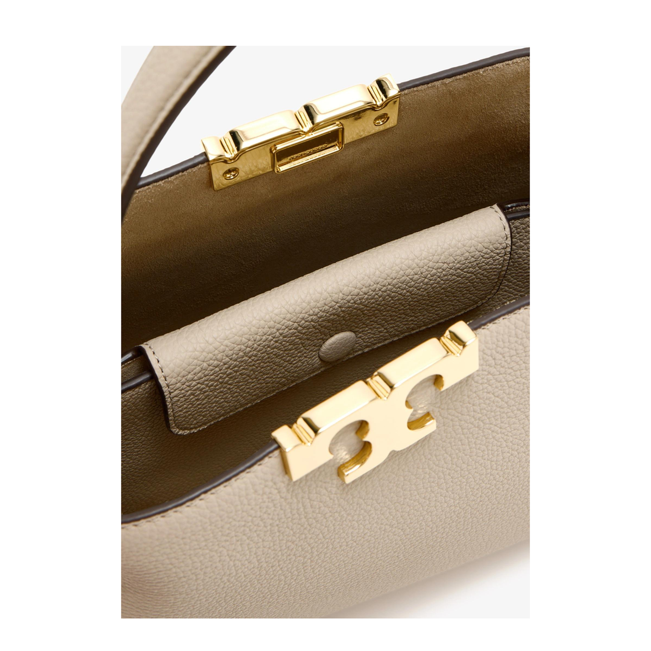Eleanor Pebble Satchel Light Stone