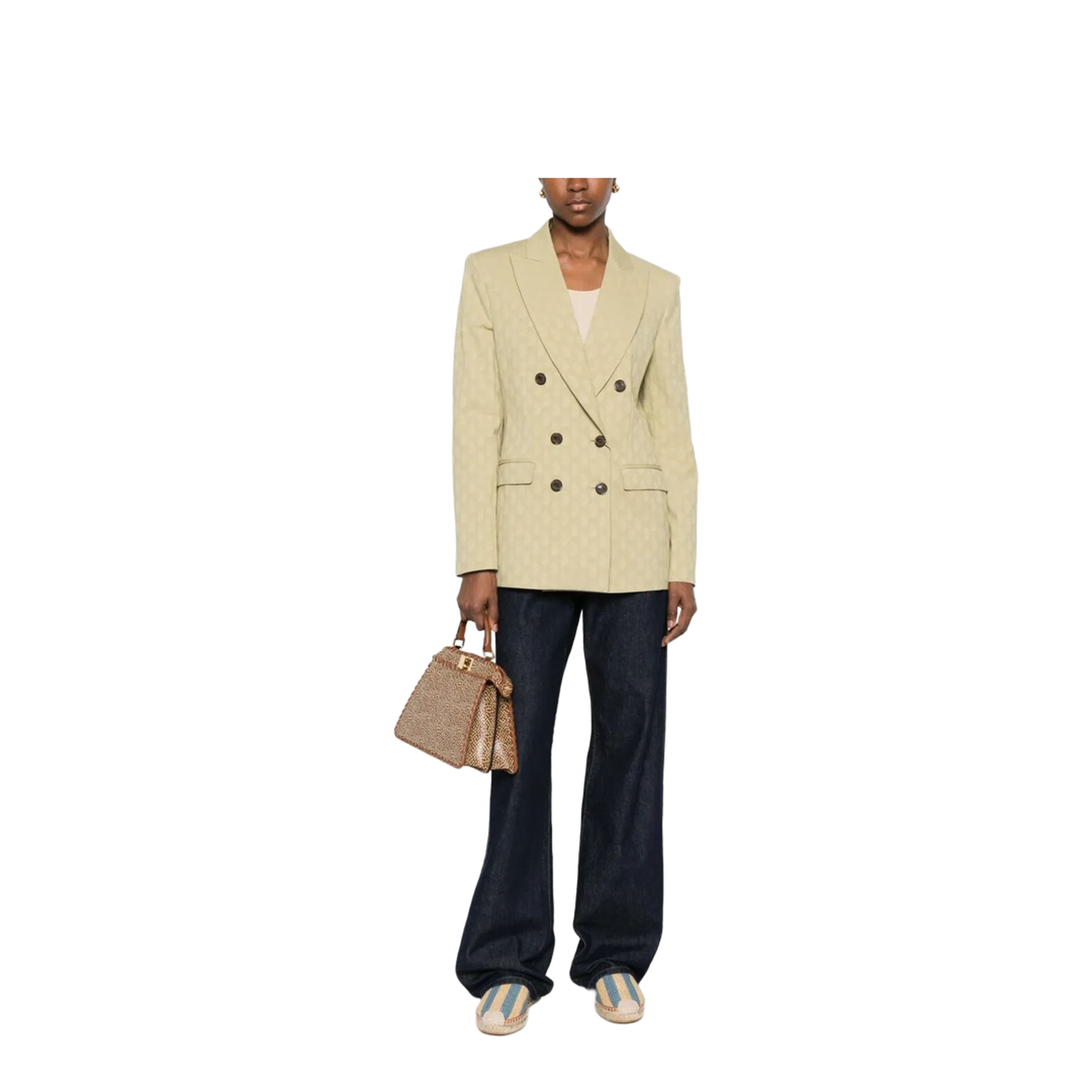 MAYFEYR - Etro - Double-Breasted Fitted Paisley-Motif Blazer - WRCA001099TJEK3