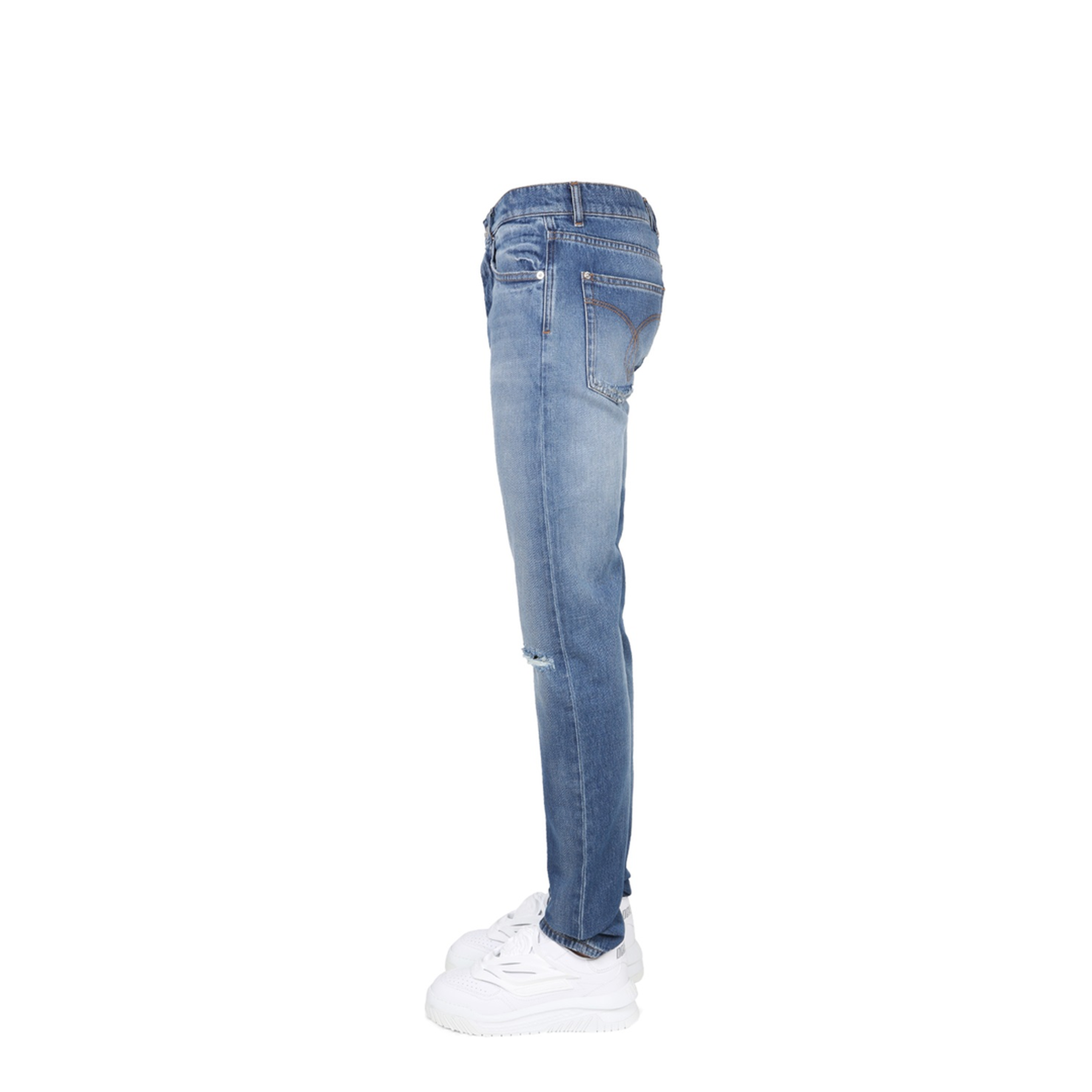 JEANS CON PATCH LOGO