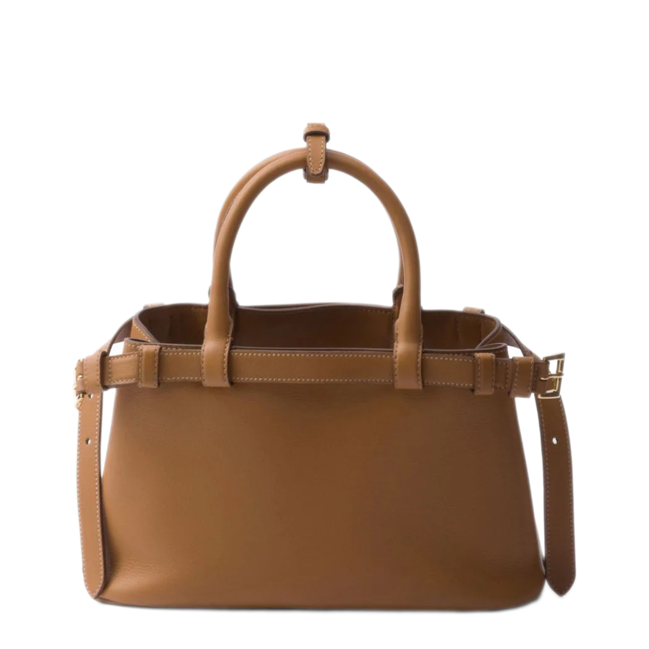 MAYFEYR - Prada - Belted Leather Two-Way Bag - 1BA418VOOO2CYSF03BH