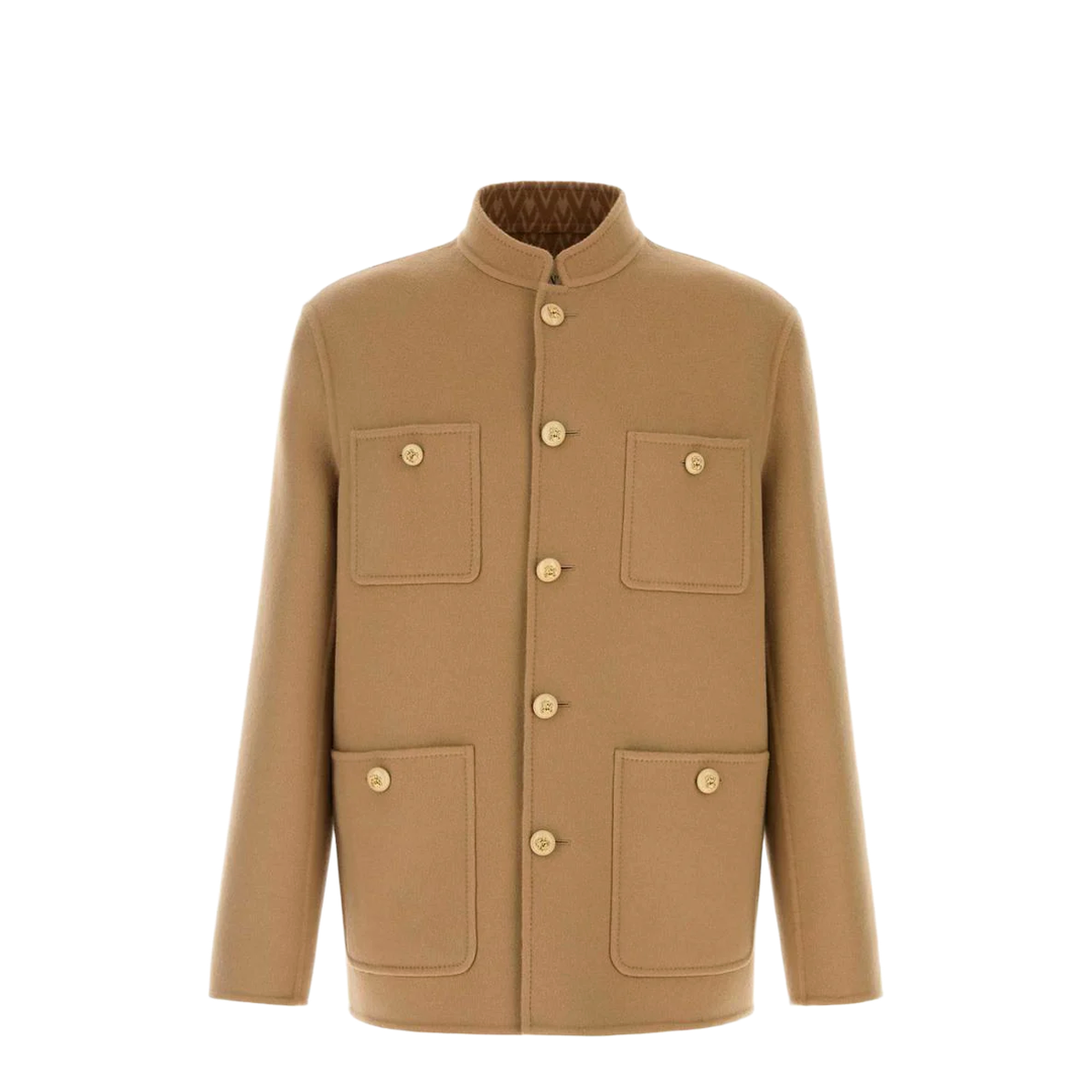 Camel Wool Blend Jacket