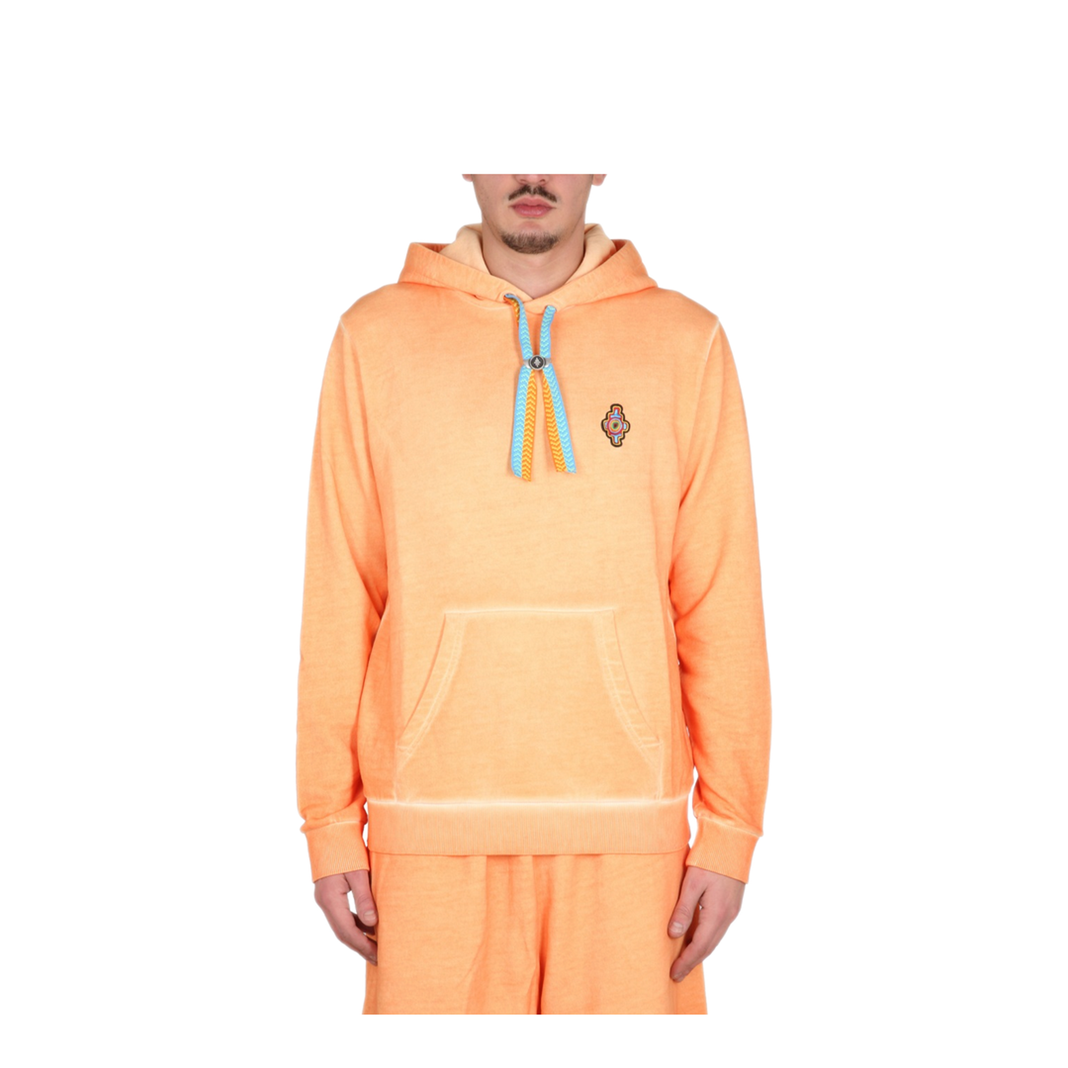 MAYFEYR - MARCELO BURLON COUNTY OF MILAN - Sunset Cross Regular Sweatshirt - CMBB007S23FLE0042025