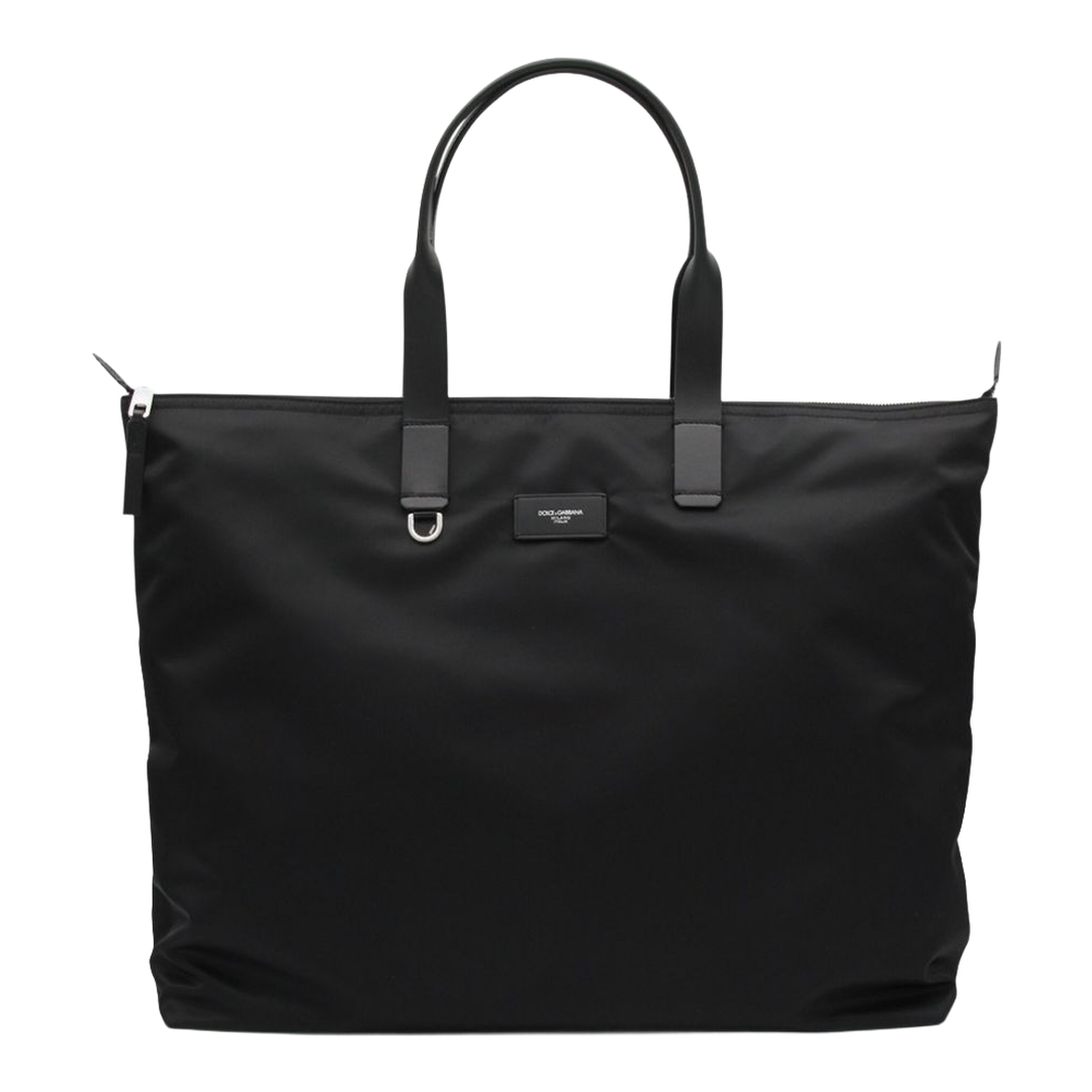 Adamo Large Polyamide Tote - Black