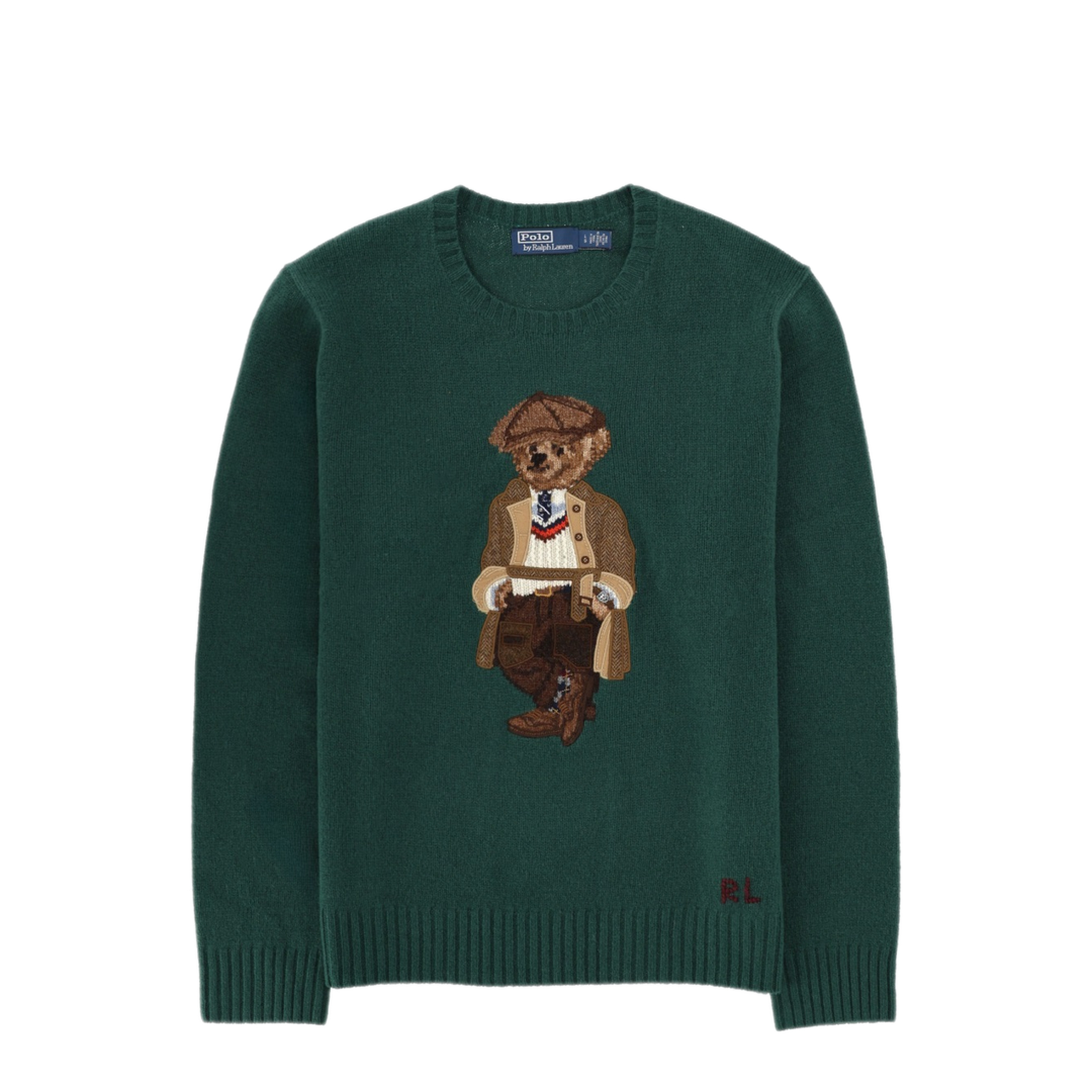 MAYFEYR - Polo Ralph Lauren - Polo Bear Sweater - 710978308001FA25VNTGPINEHOCHARLESBEAR