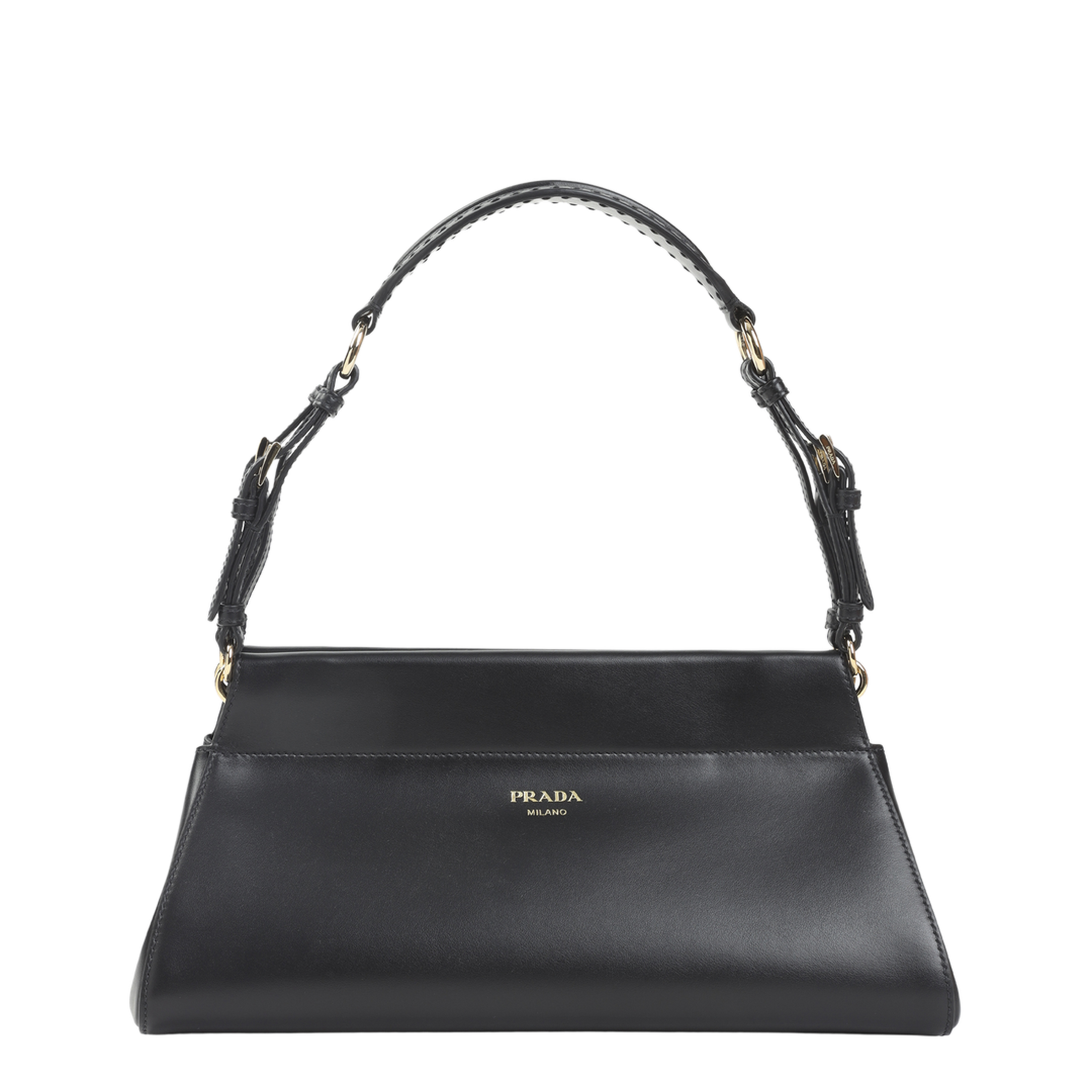 Black Enchaîné Medium Leather Bag