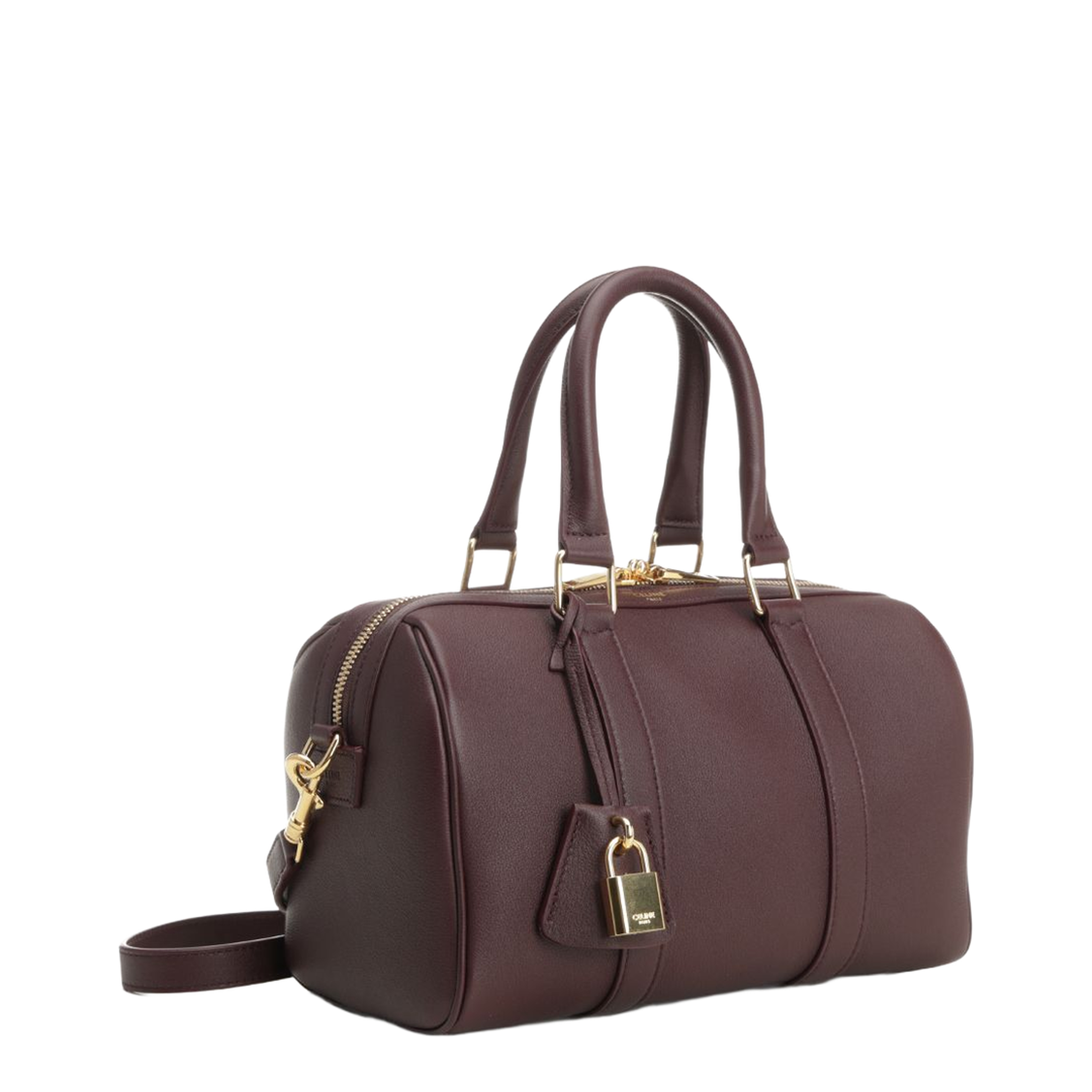 Boston Satchel Bag Handbags Bordeaux