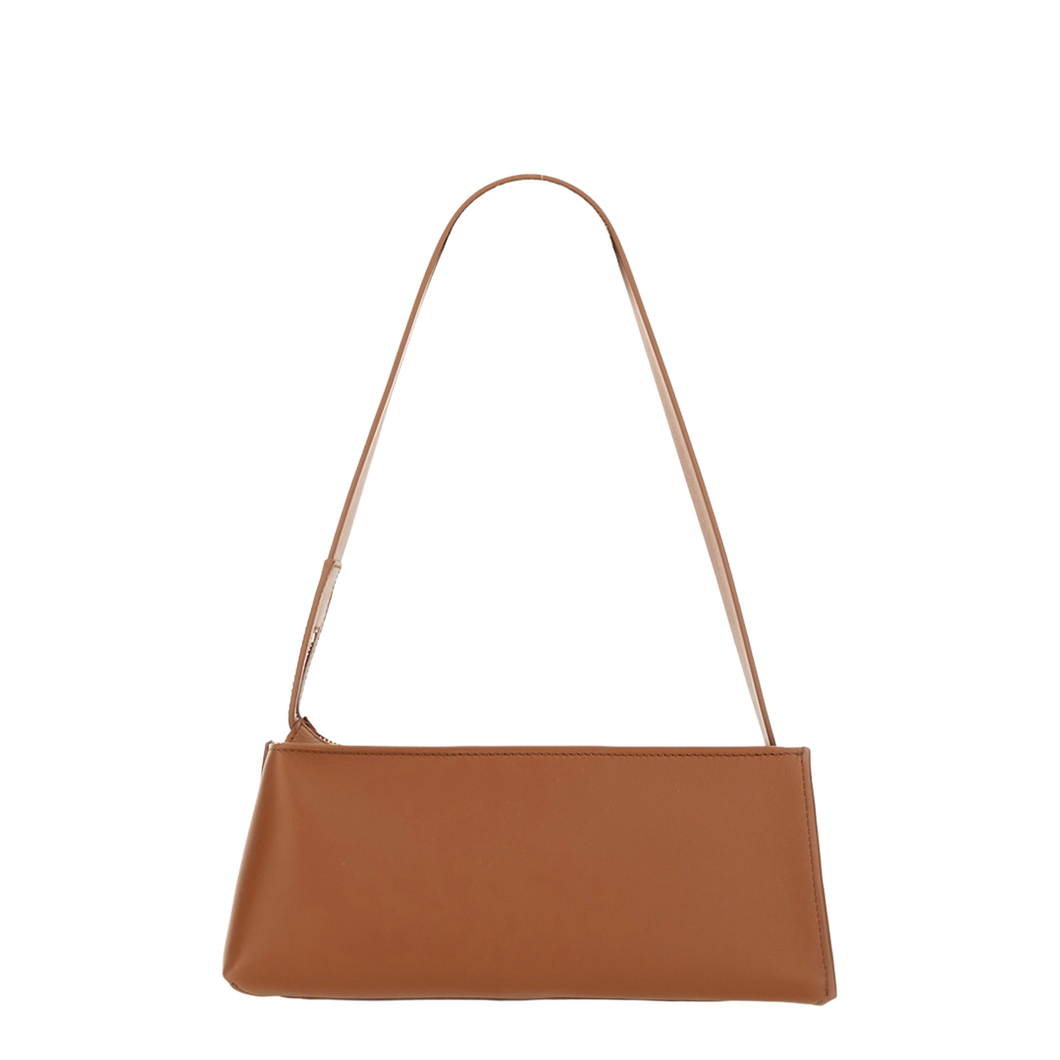 Museo Compact Baguette Bag Calfskin - Moca/Ivory