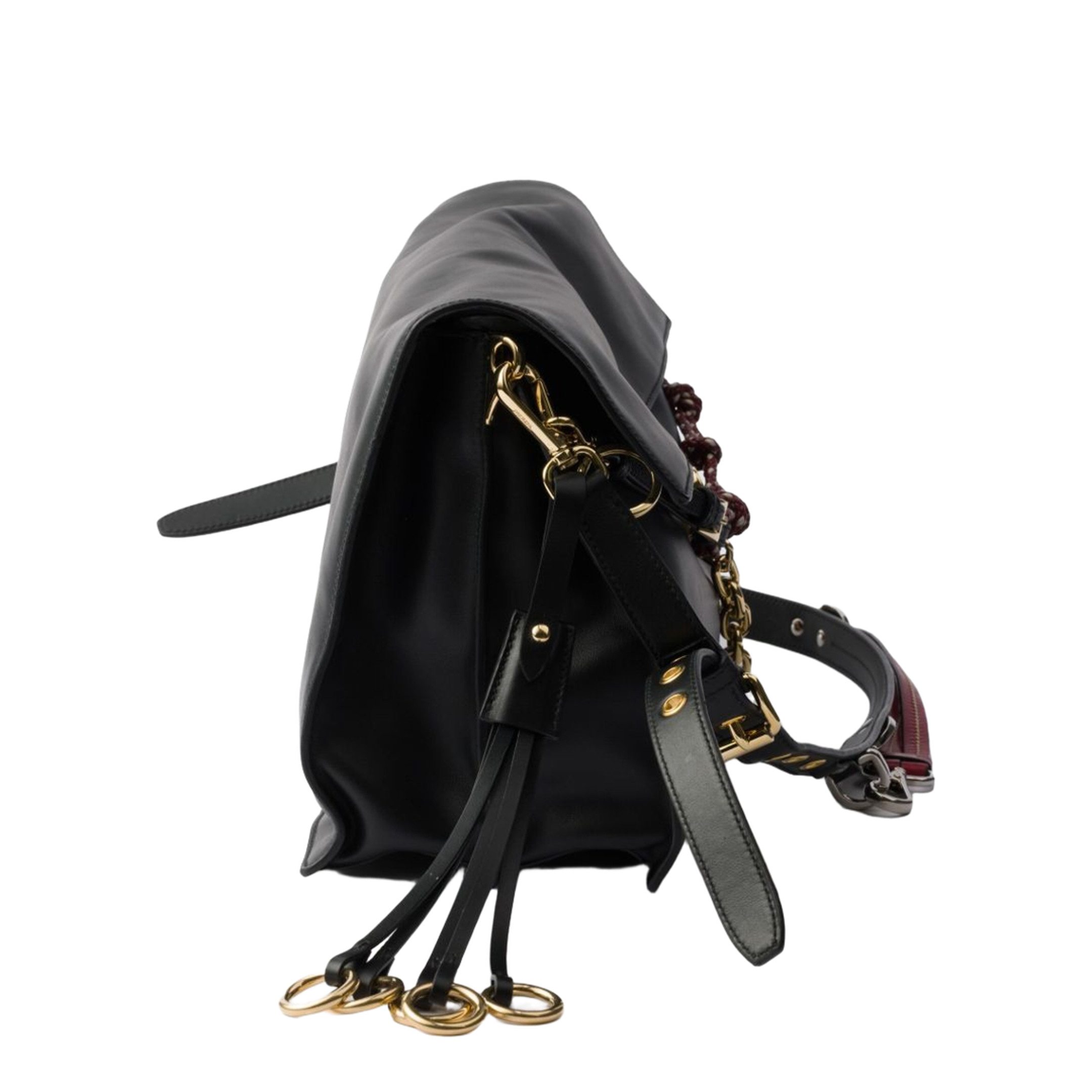 Soft Sound Large Leather Shoulder Bag