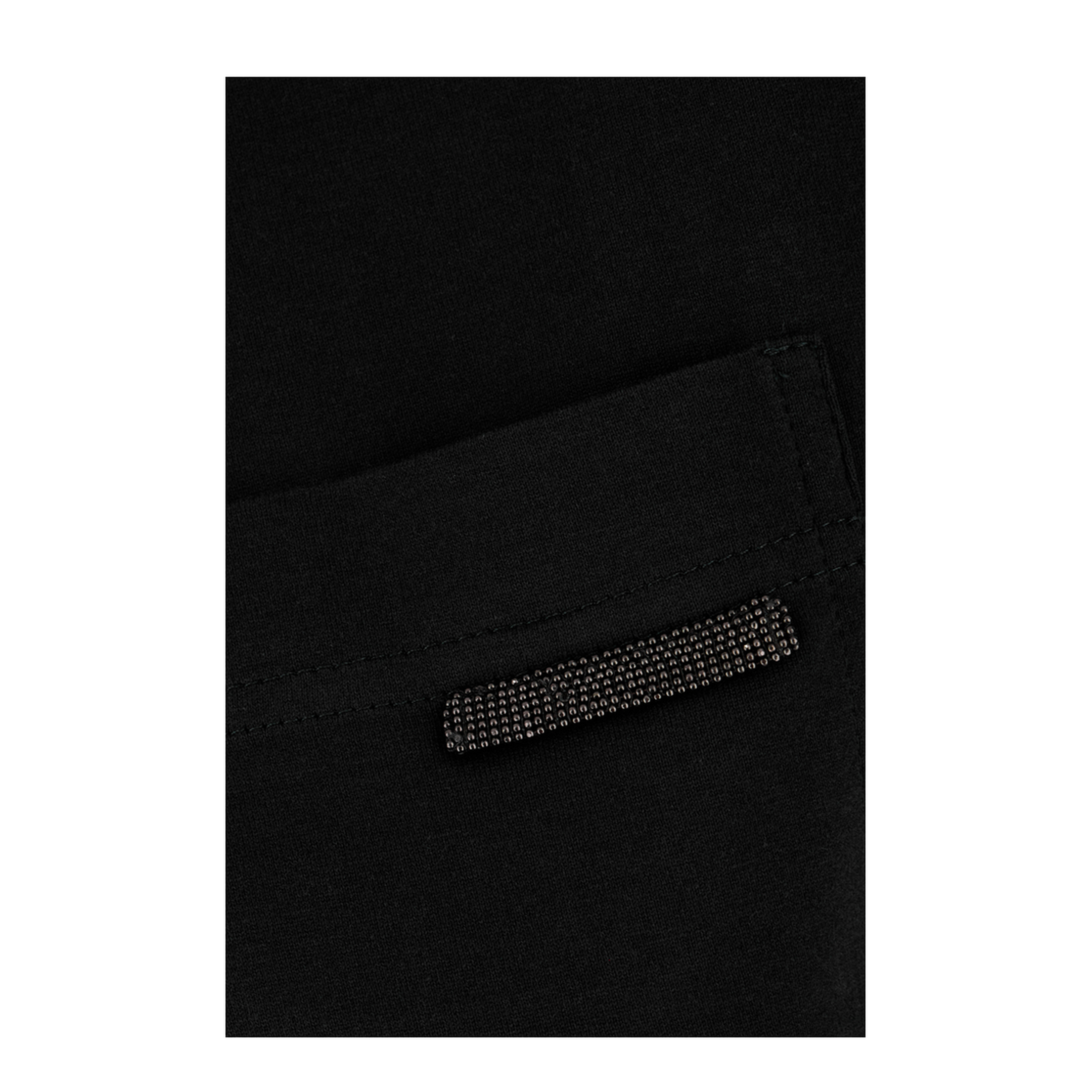 Black Cotton T-Shirt