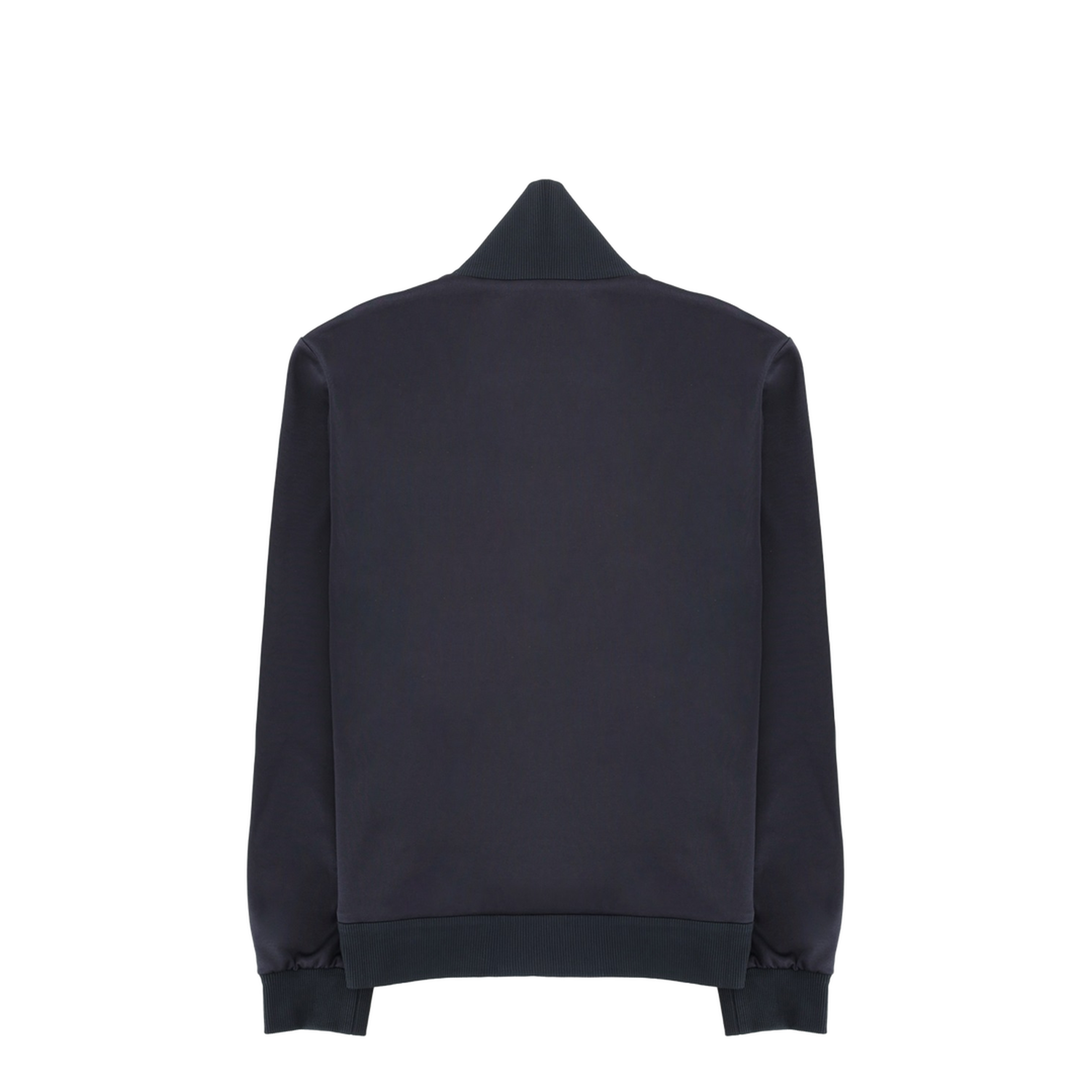 Blue Full Zip Jacket With Zip Closure