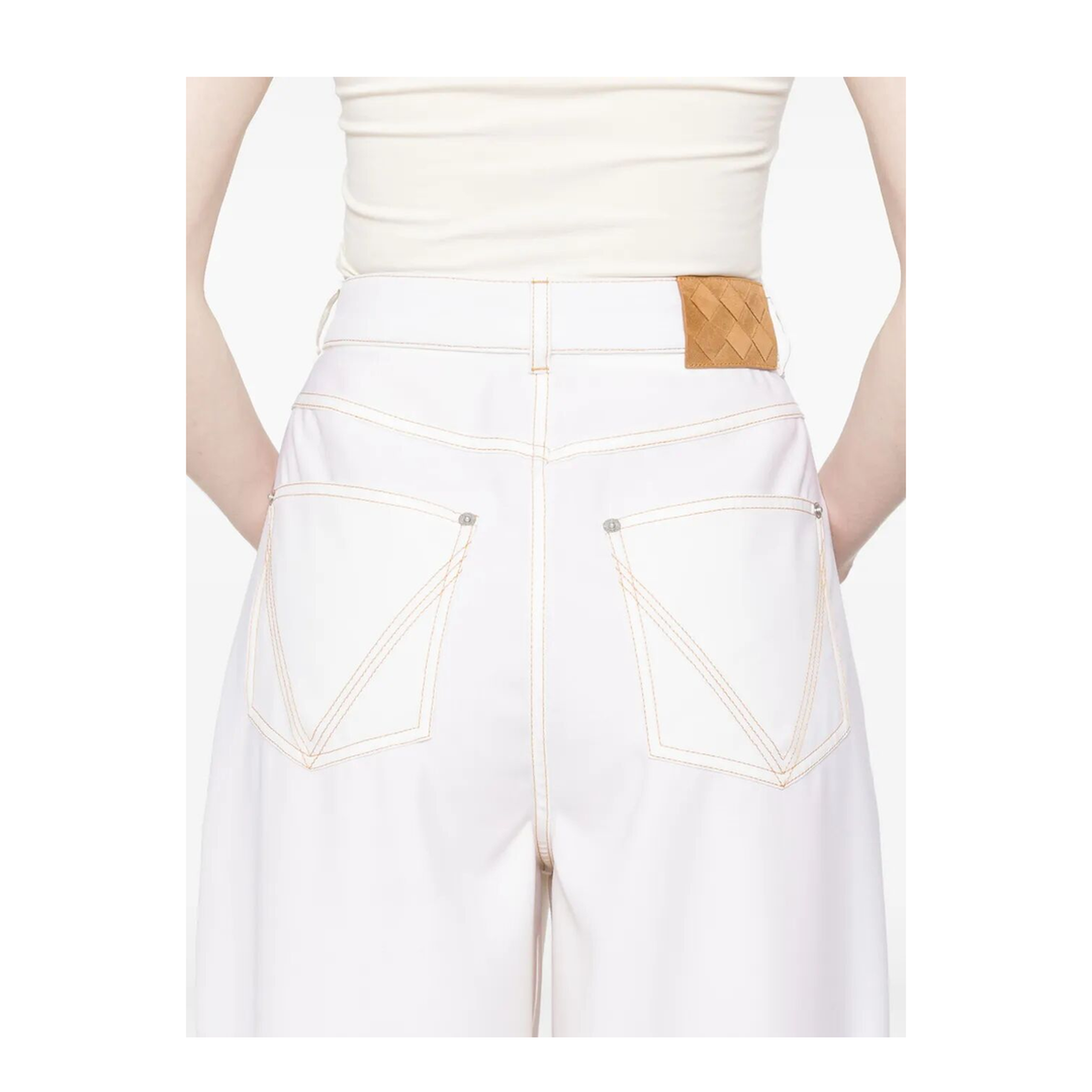 MAYFEYR - Bottega Veneta - Wide Leg Denim Pants - 825519V0B30