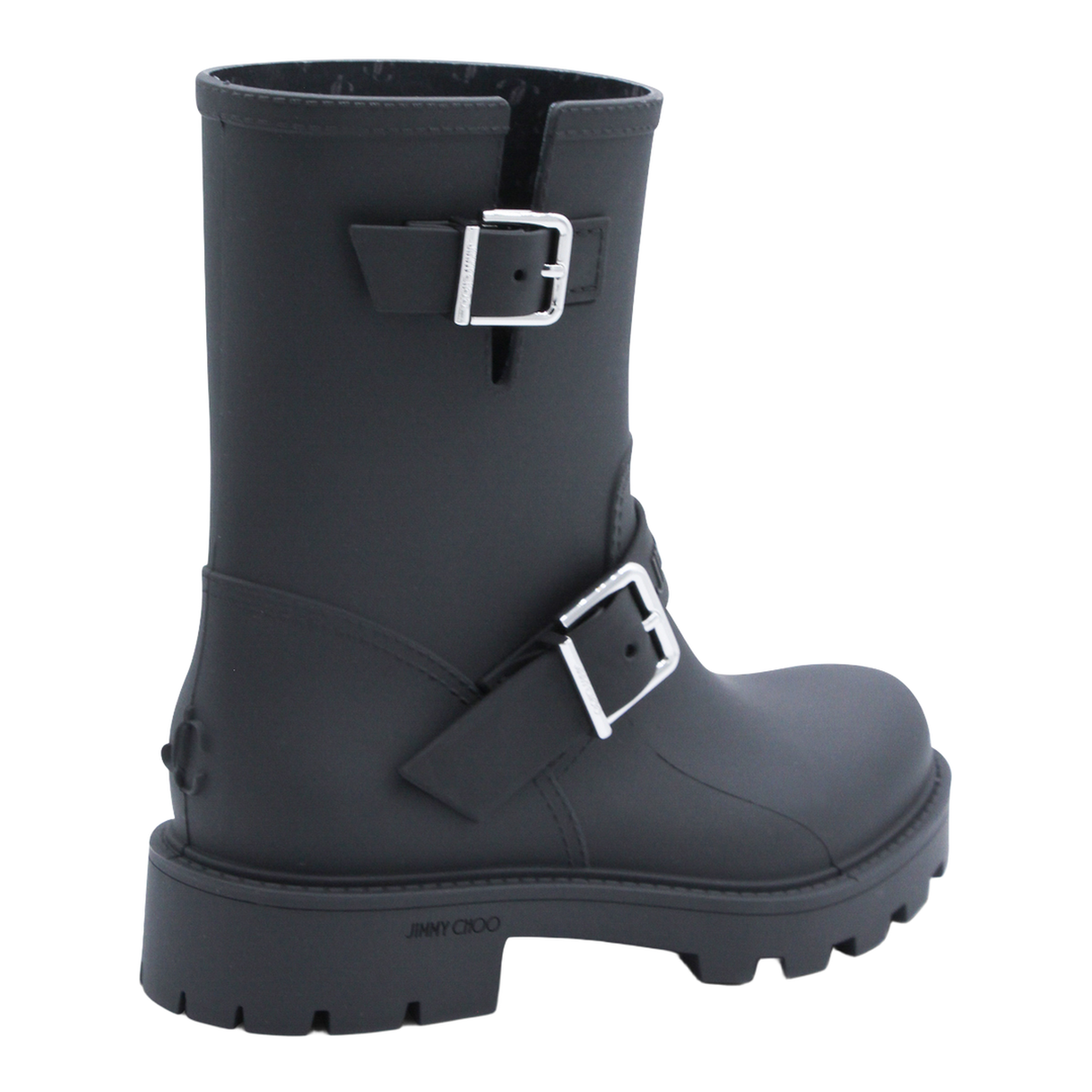 MAYFEYR - Jimmy Choo - Boots Light Grey - BIKERRAINTPY010003