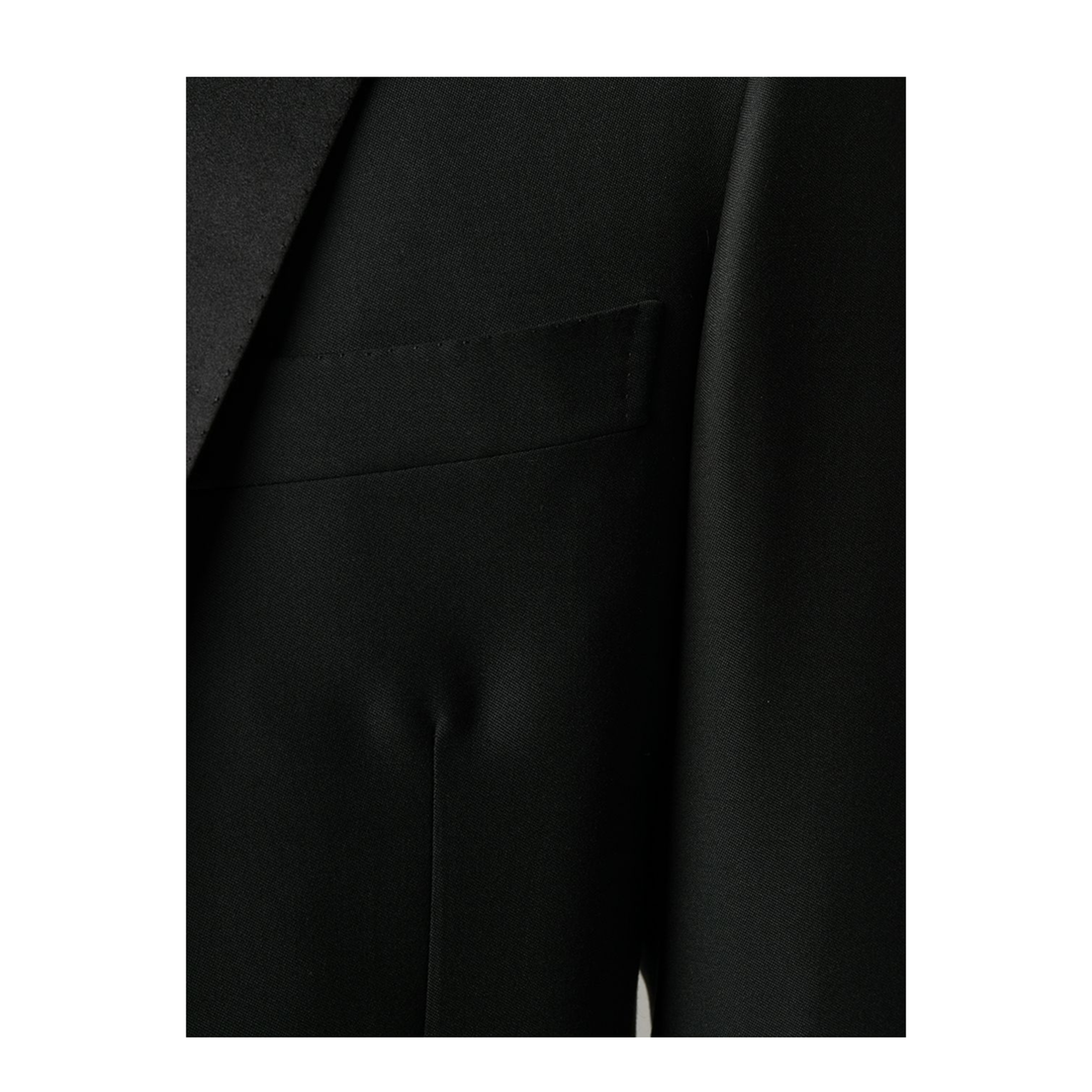 MAYFEYR - Brioni - Essential Black Super 160'S Wool Policleto Tuxedo - RT030LP6A0M0000