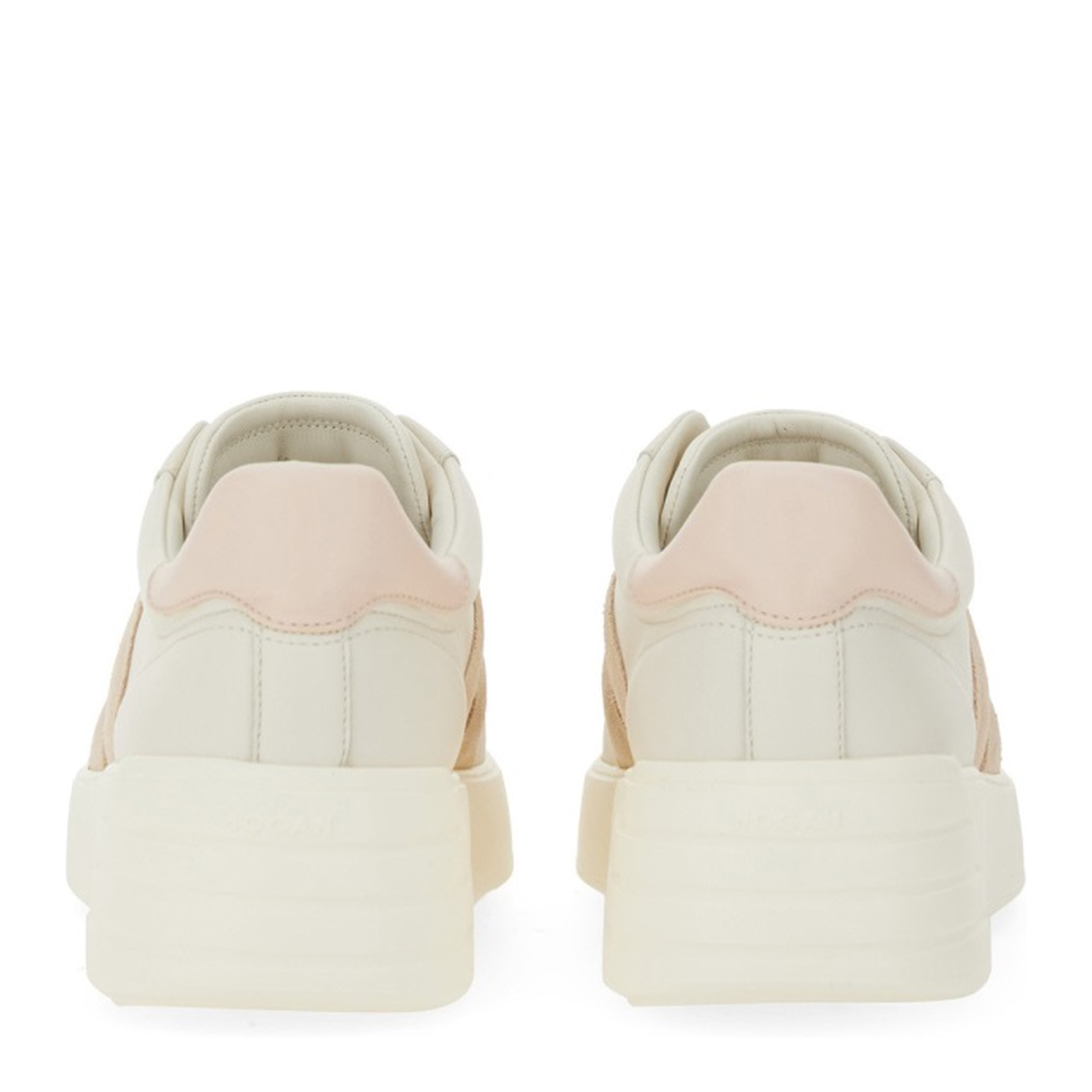 Panelled Design Lace-Up Sneakers