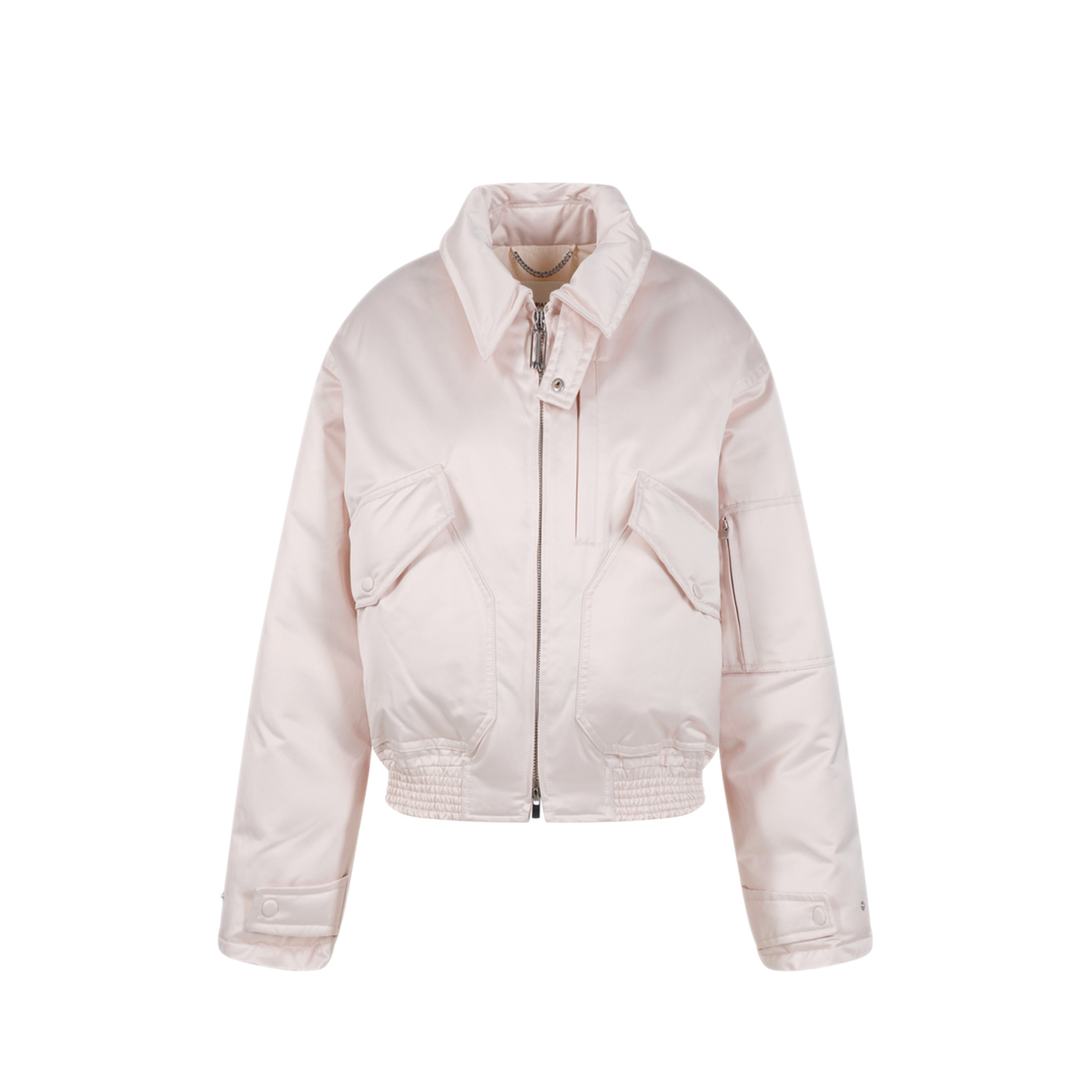 MAYFEYR - Victoria Beckham - Cotton Satin Padded Bomber Jacket - 1126WJK006908A9443