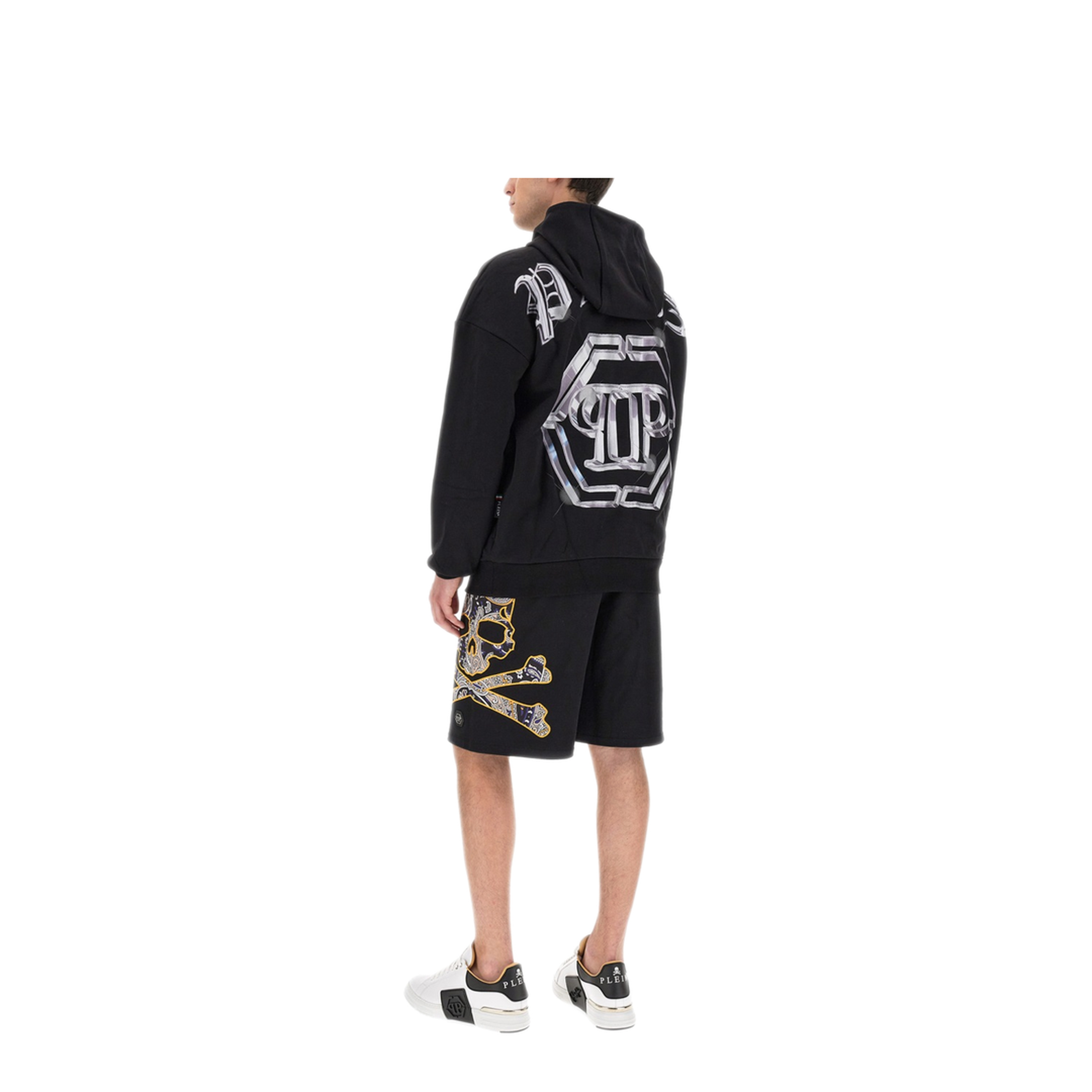 MAYFEYR - PHILIPP PLEIN - Hoodie Black Oversize Fit - MJB3071PJ0002N02