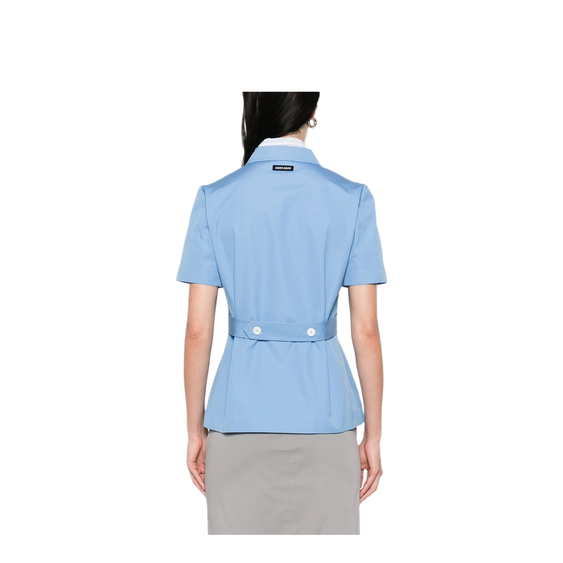 MAYFEYR - Miu Miu - Canvas Shirt - MK1934SOOO1BMSF0013