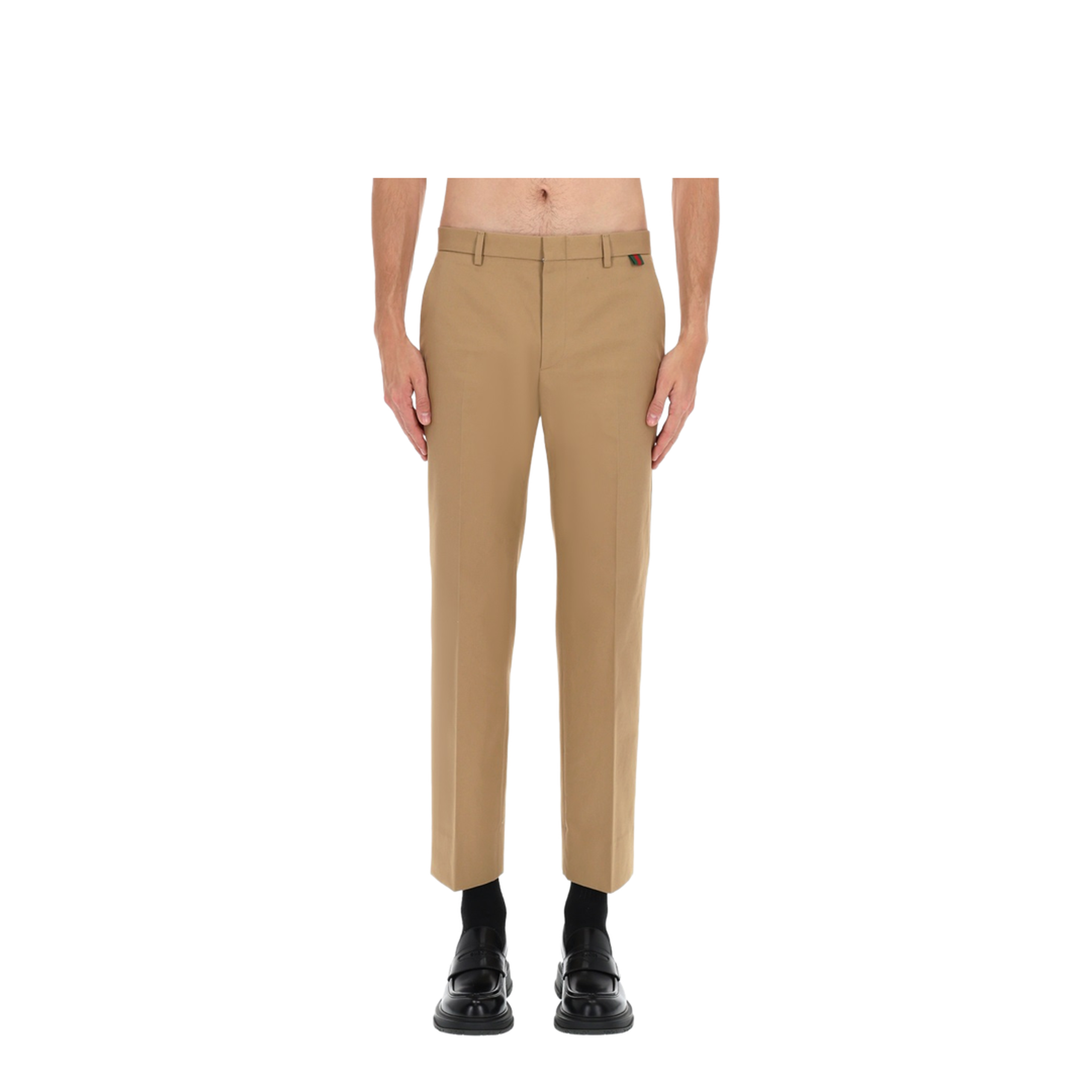 Cotton Tailored Pants