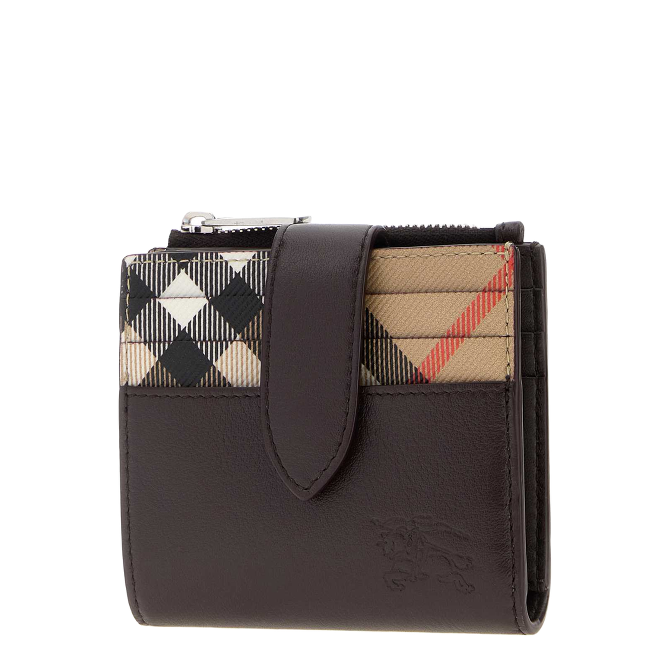 MAYFEYR - Burberry - Chocolate Leather Wallet - 8124690C1762