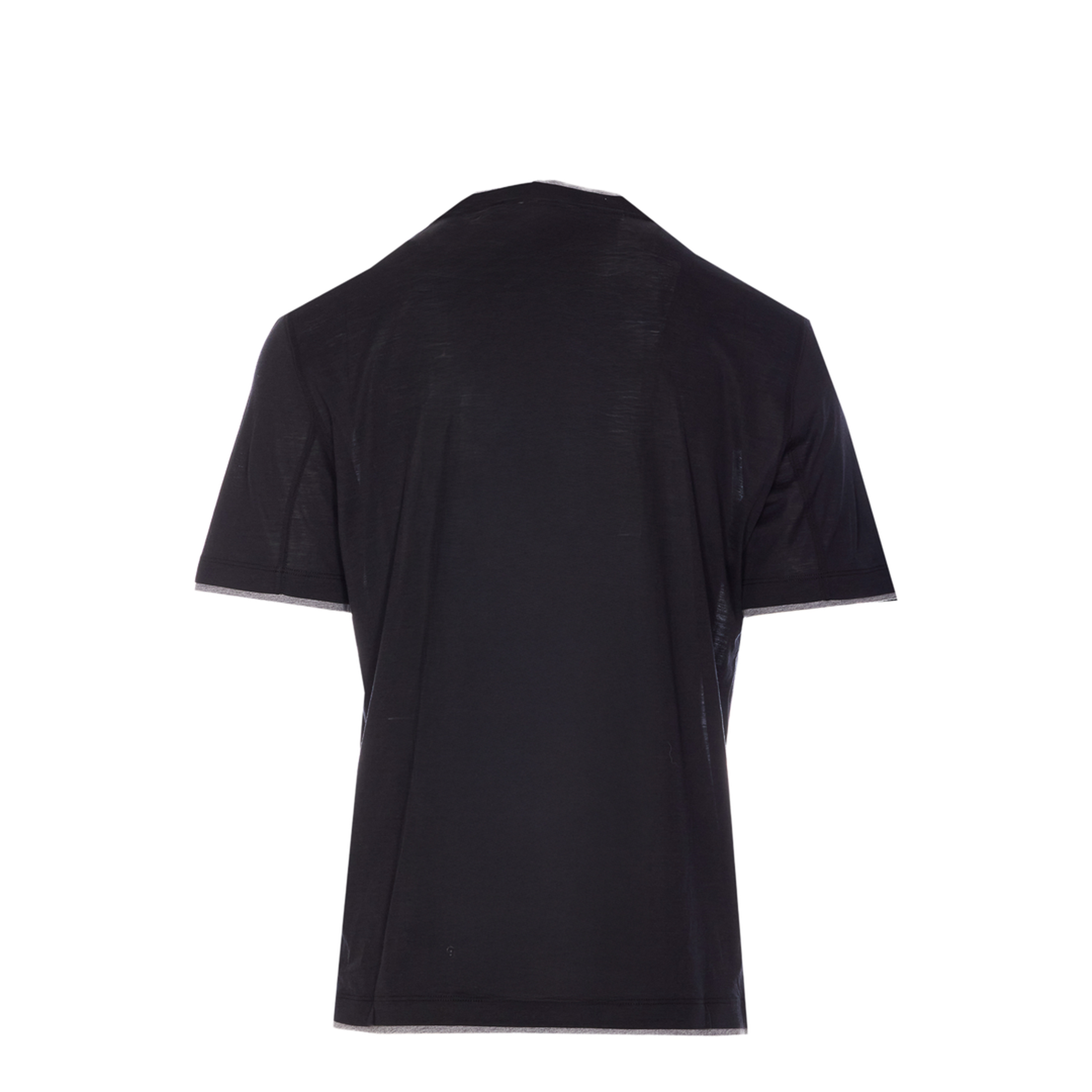MAYFEYR - Brunello Cucinelli - Layered-Effect Silk-Cotton T-Shirt - MD8217427CCB75