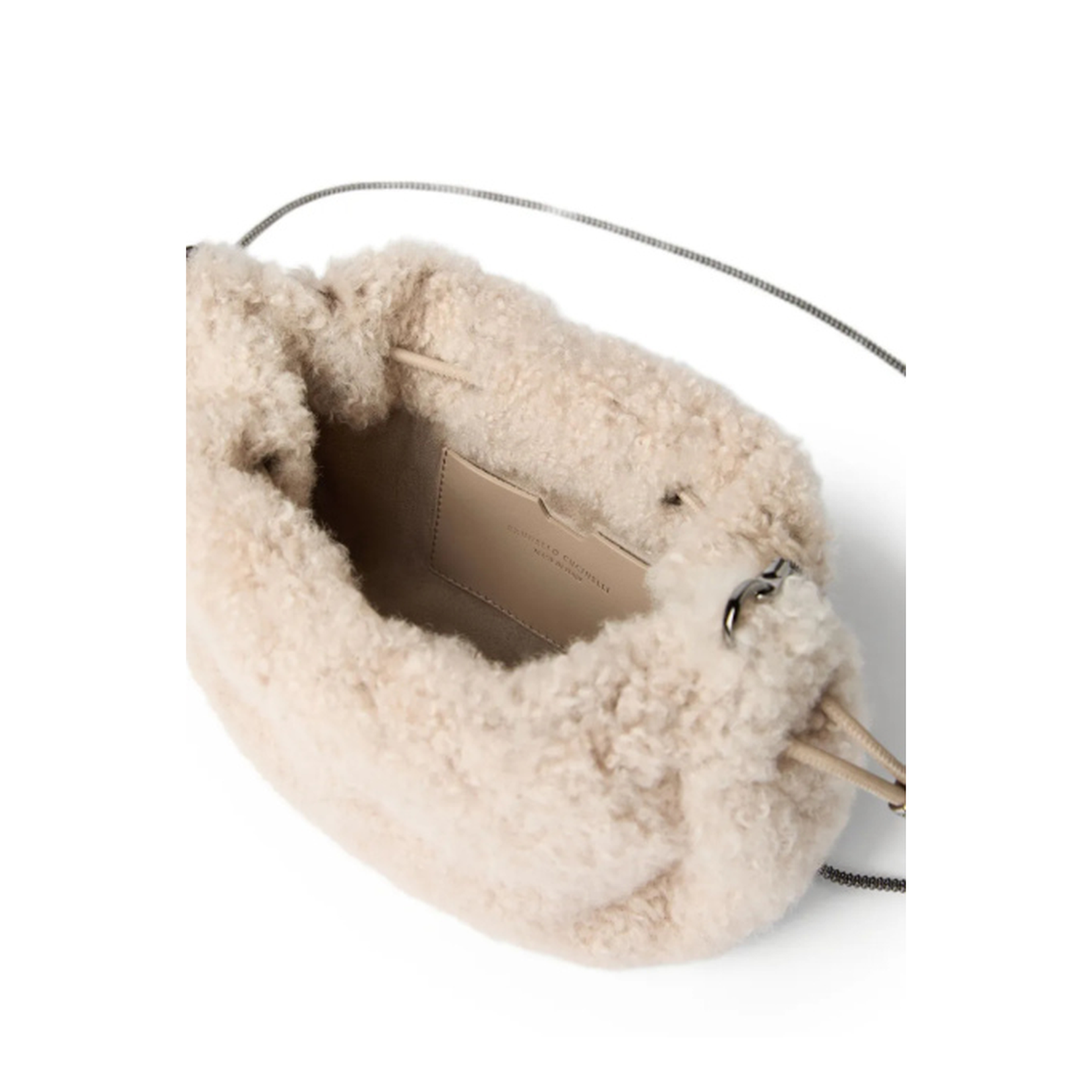 Mellow Mini Shearling Shoulder Bag