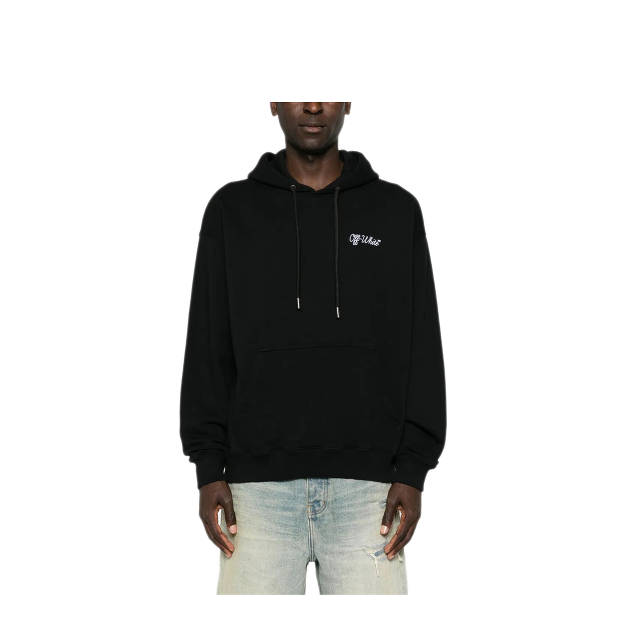 MAYFEYR - Off-White - Script Logo Skate Hoodie - OMBB085F26FLE00U00001