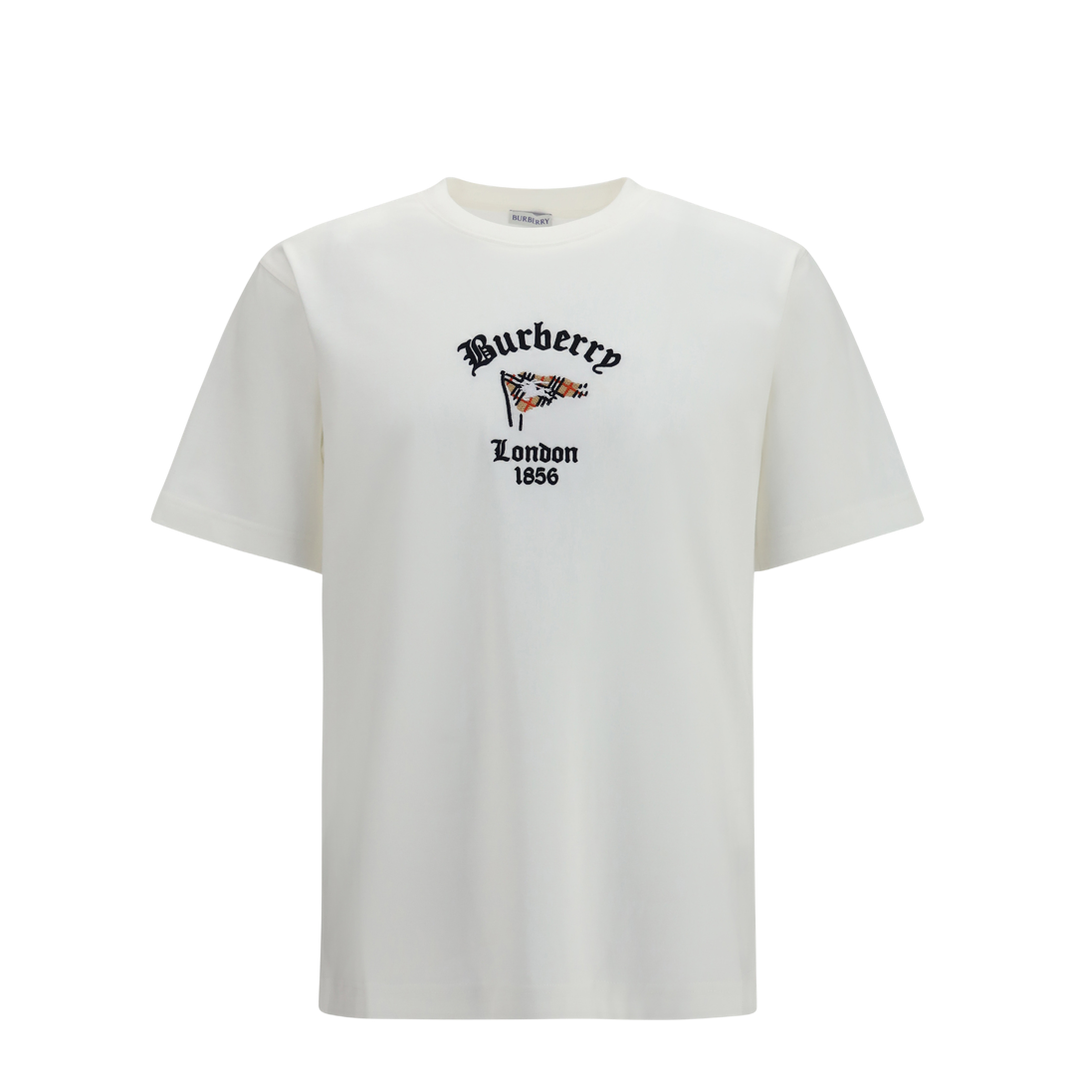 MAYFEYR - Burberry - Check Cotton T-Shirt - 8128197