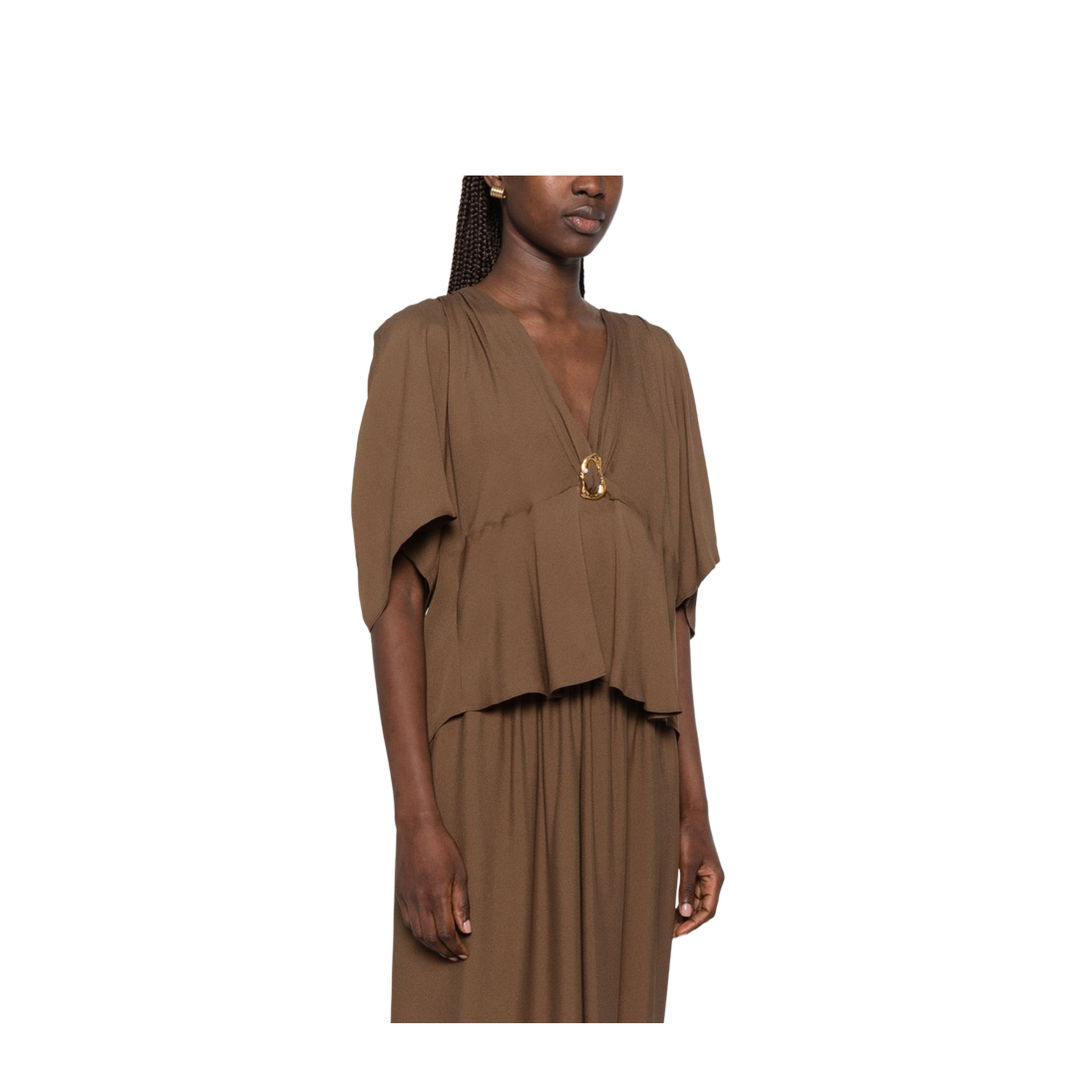 MAYFEYR - Forte Forte - Top Brown - 15086MYTOPOUD