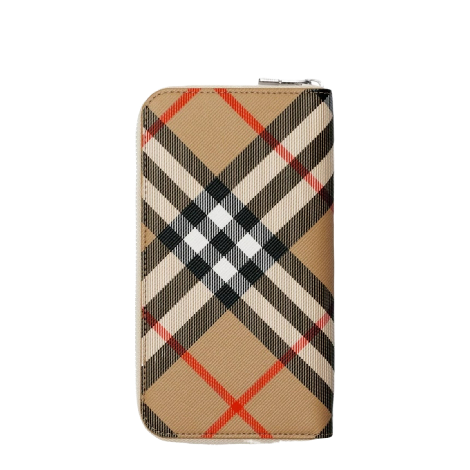 Check Zip Wallet in Sand