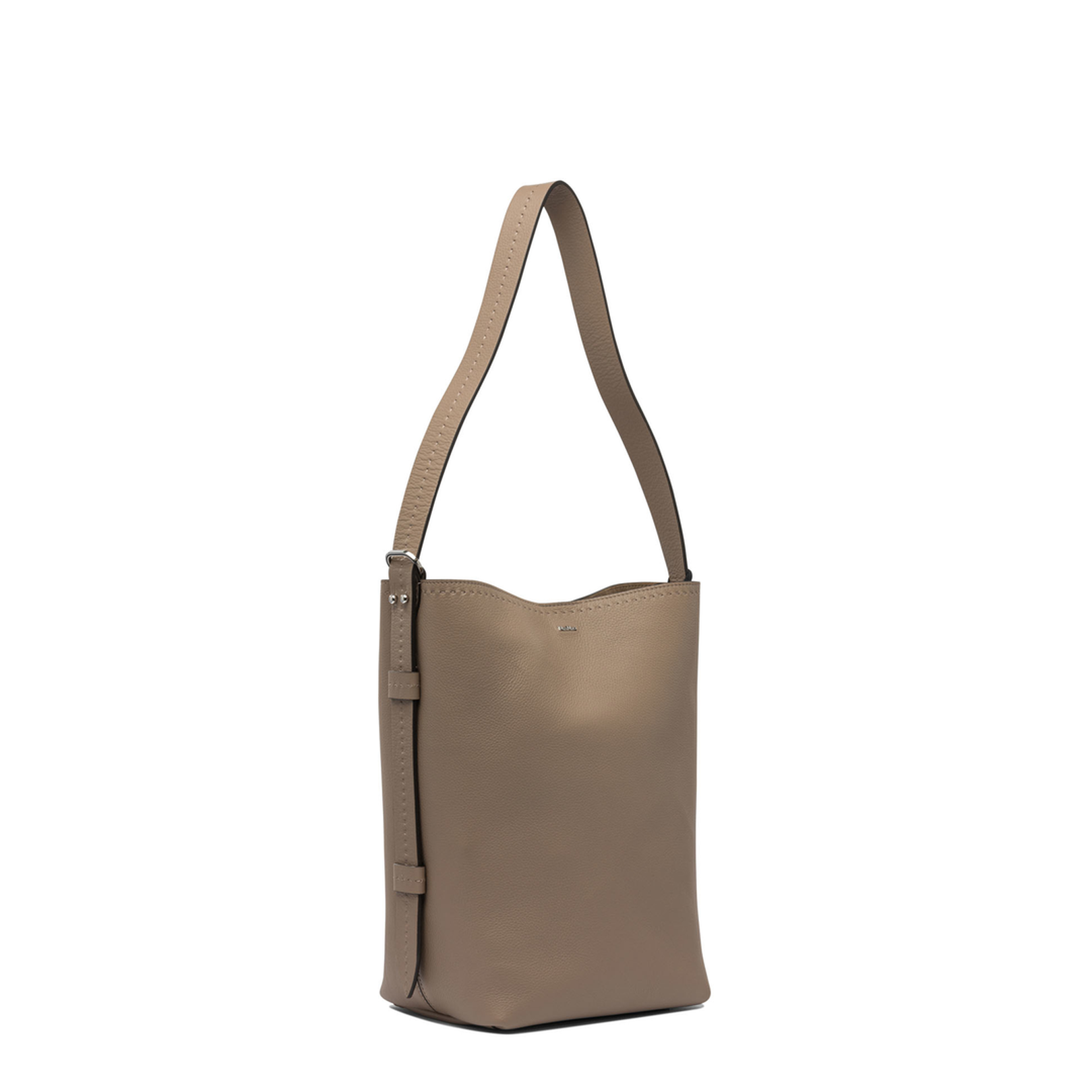 Brown Cow Leather Shoulder Bag