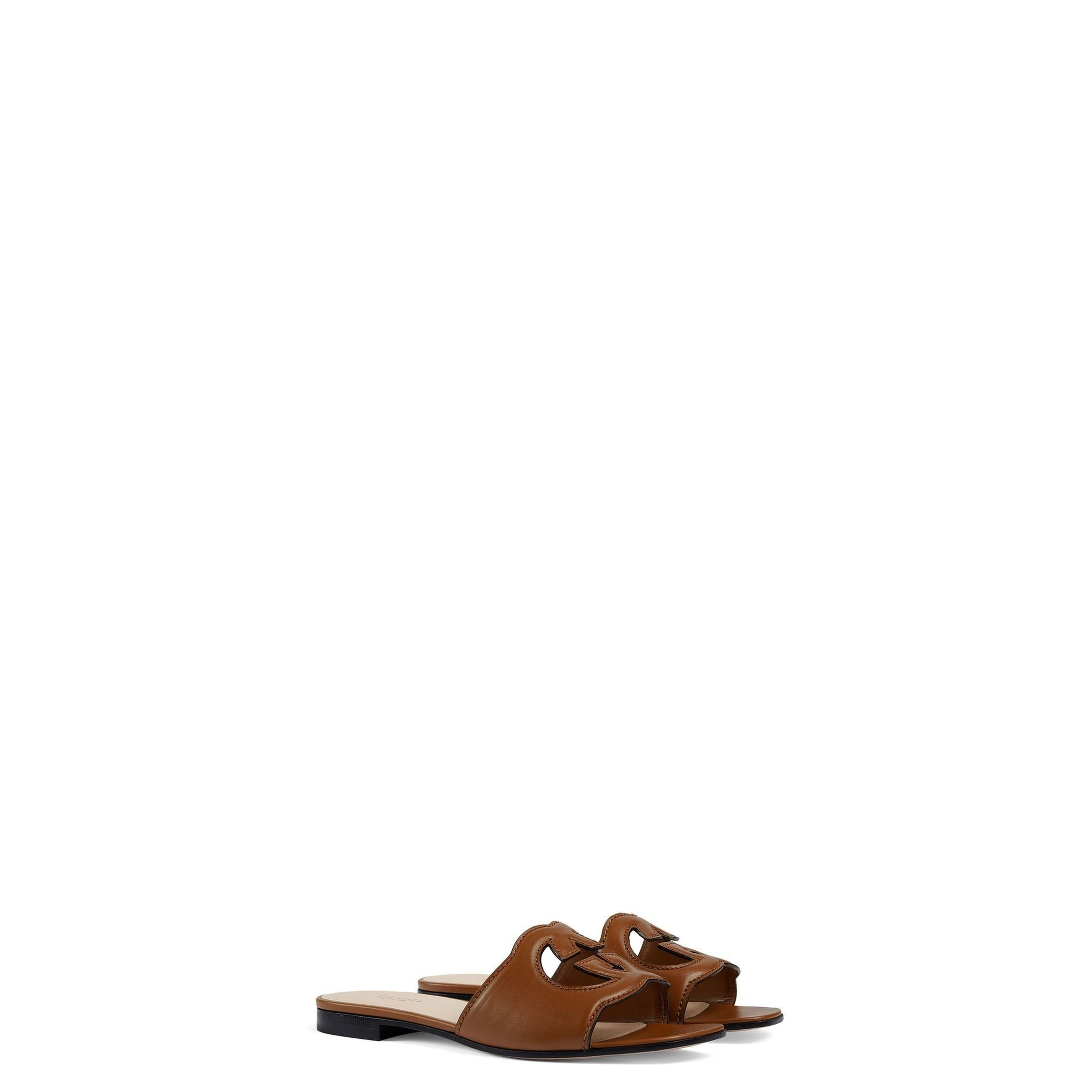 Sandals Leather Brown
