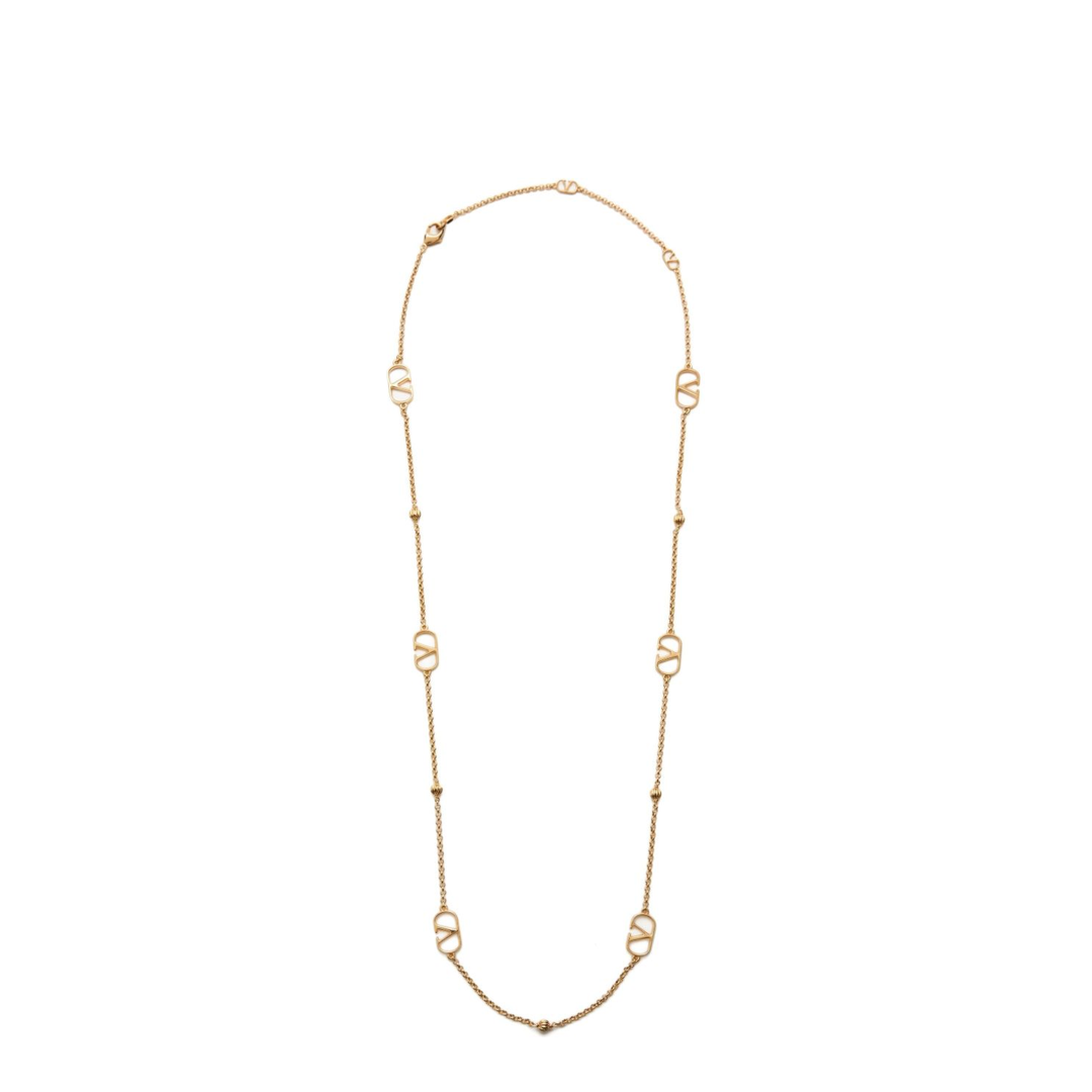 MAYFEYR - Valentino - Garavani Vlogo Signature Necklace - WJ0X78METL01
