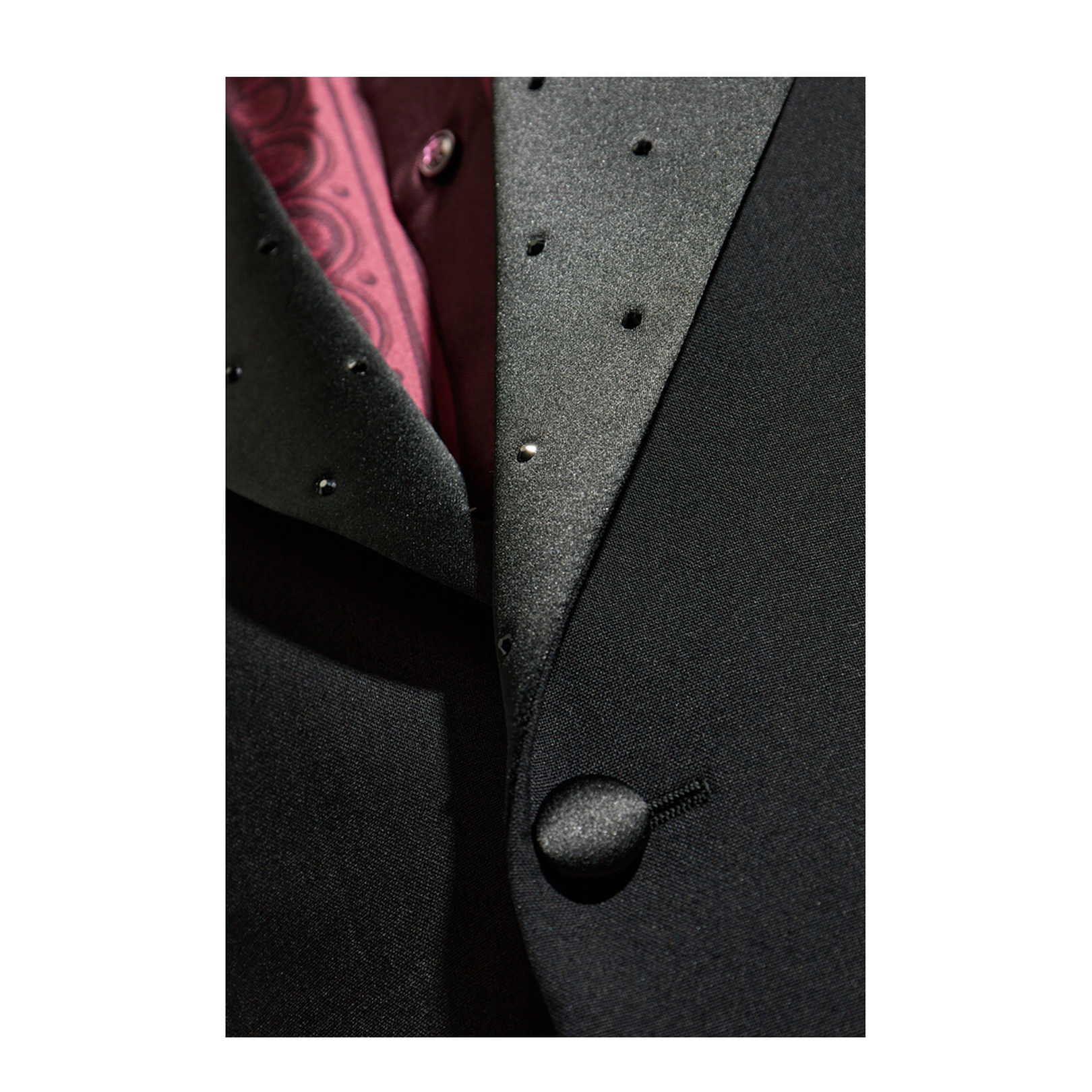 Blazer with Shimmering Appliqués