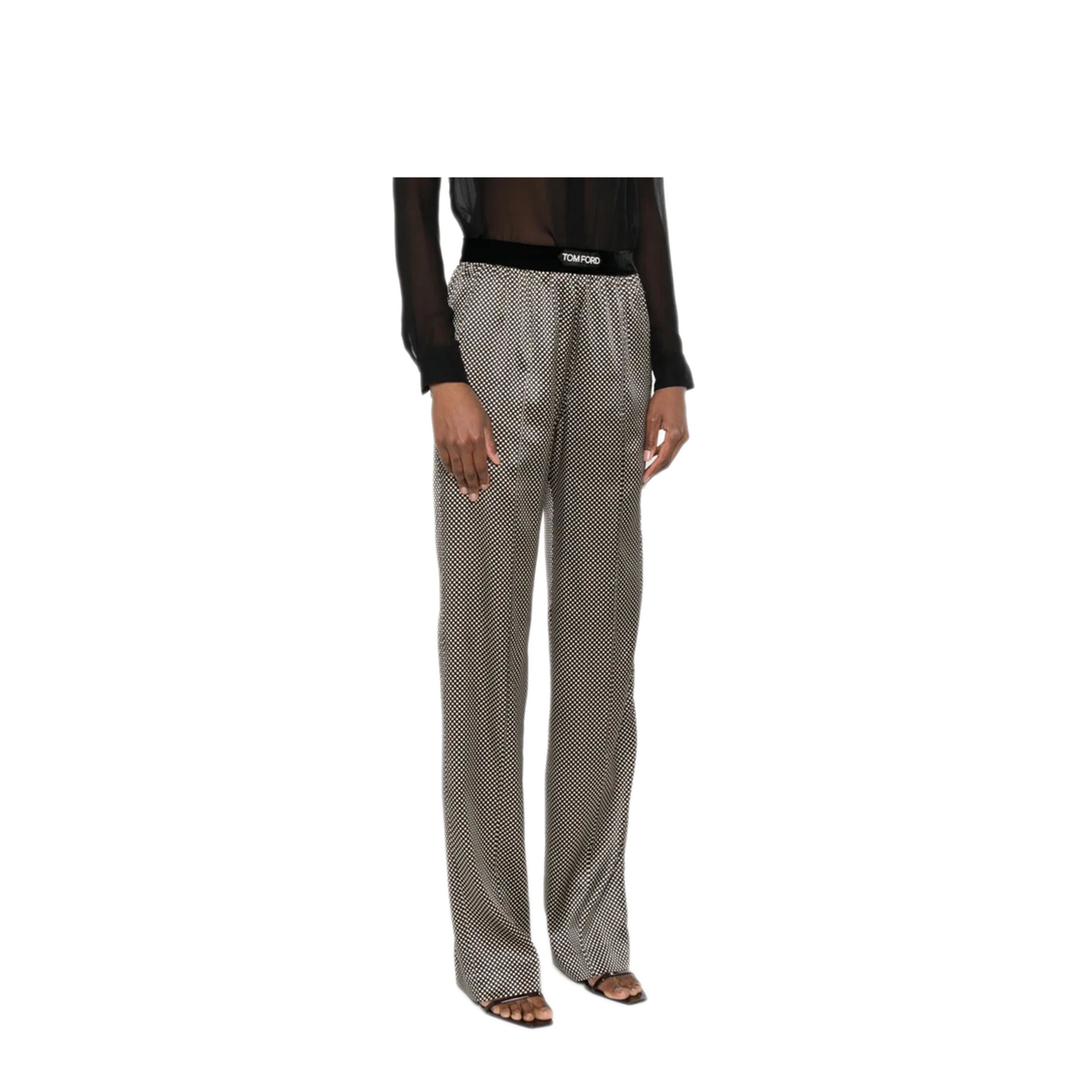MAYFEYR - Tom Ford - Polka Dot Signature Silk Pj Pants - PAW397FAP236ZBLAW