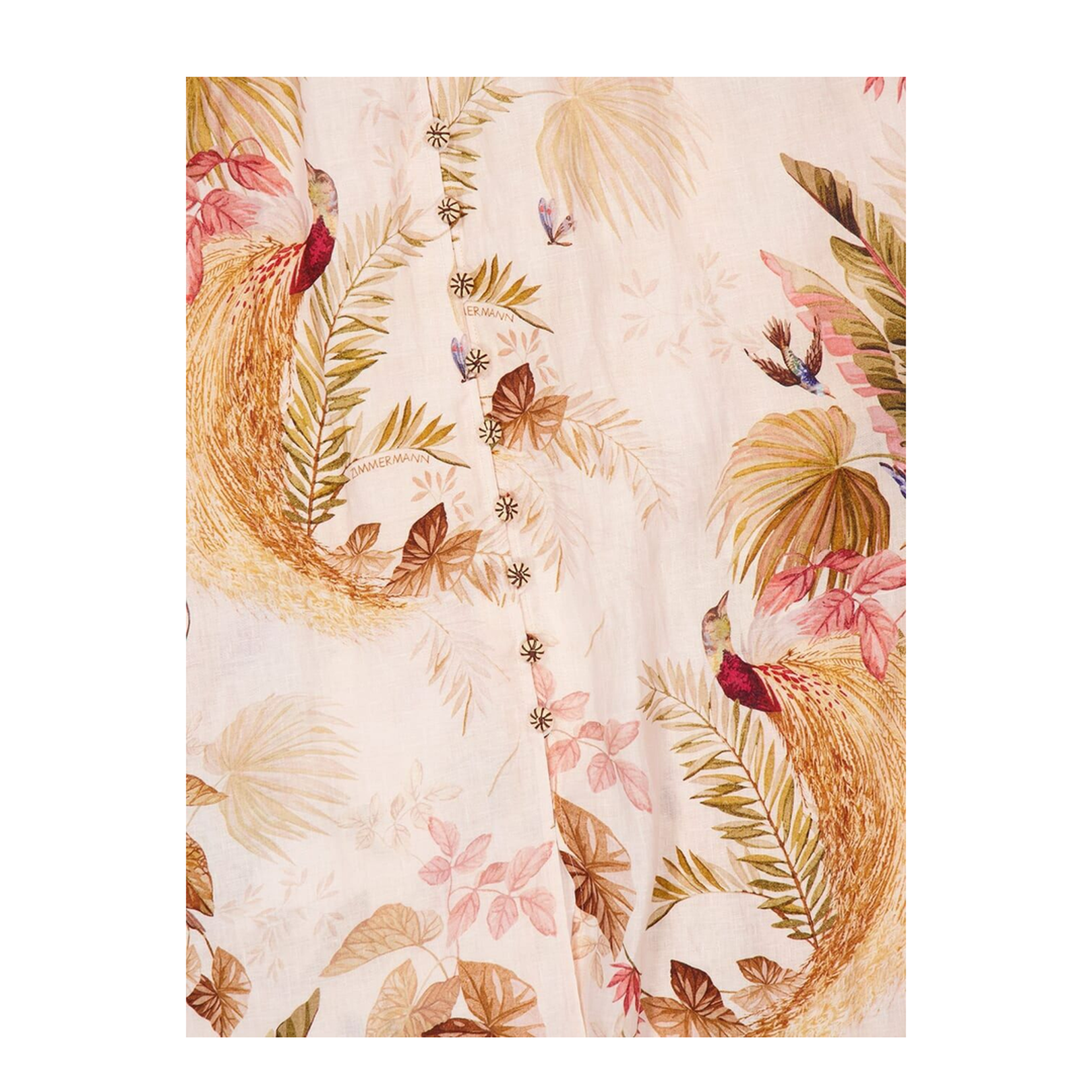 Ascension Printed Linen Dress