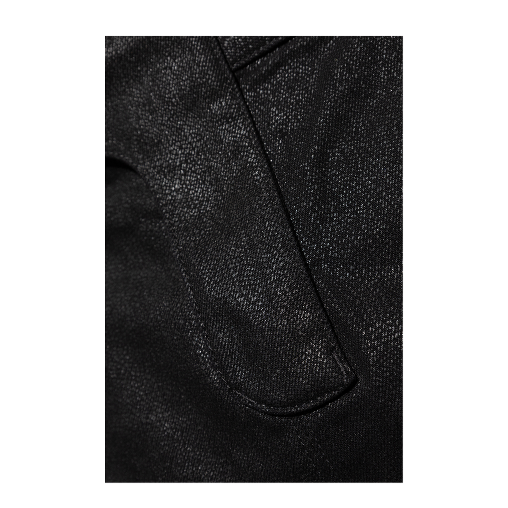 Jeans with decorative finish