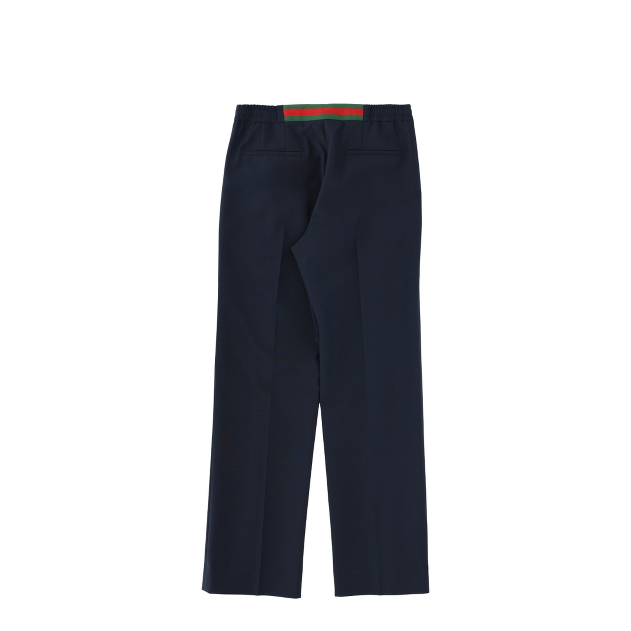 Technical Panama Sportswear Trousers in Dark Blue
