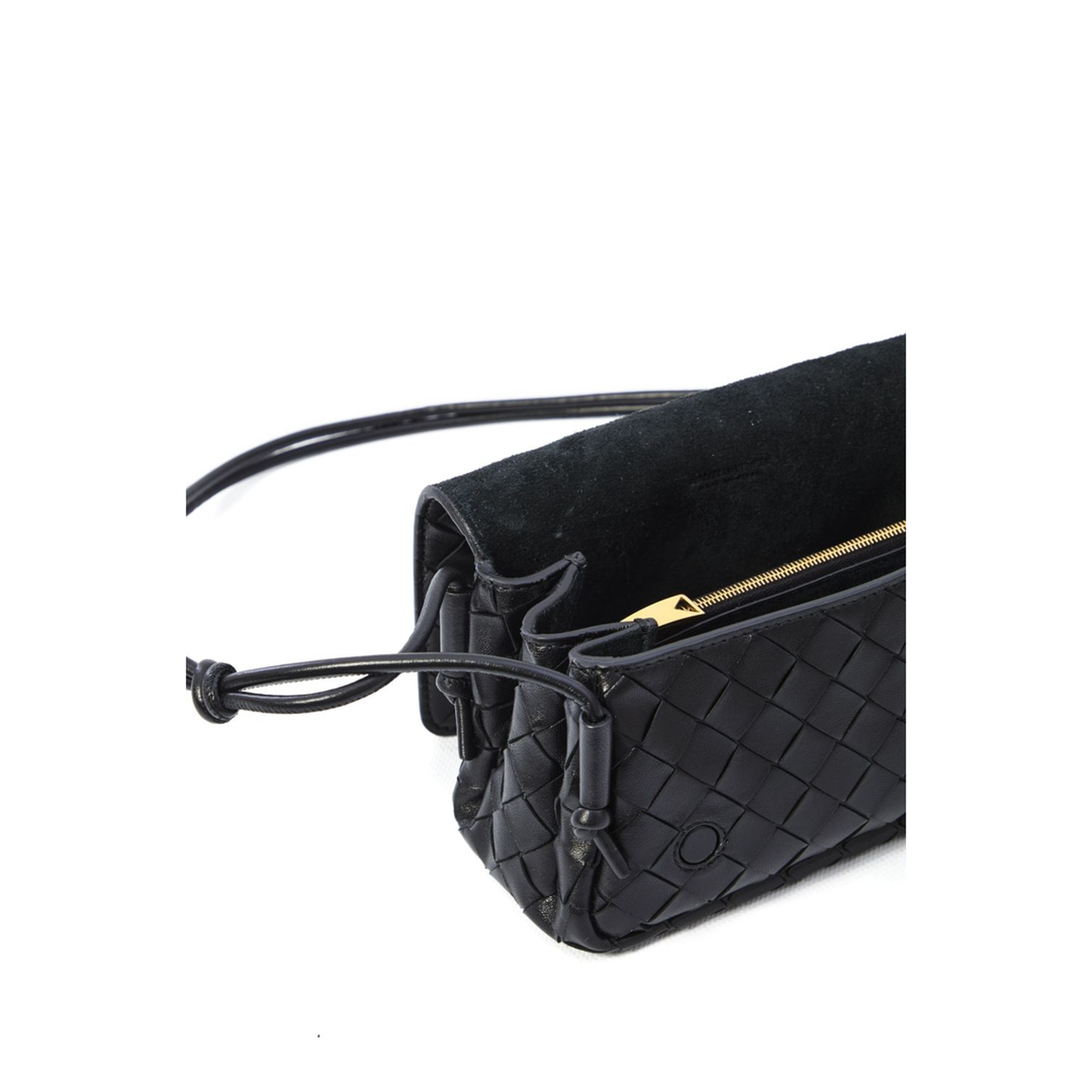 Messenger Bag Intrecciato Black