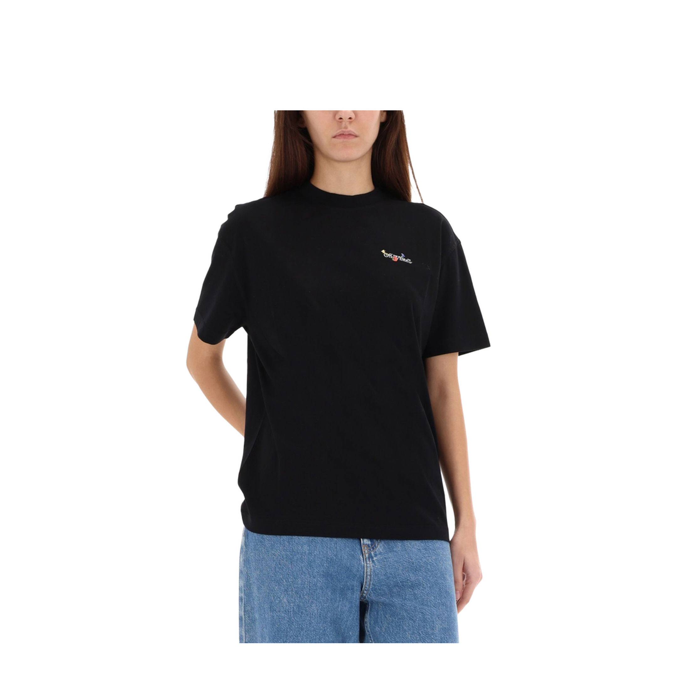 Arrow Glass Flower Regular Logo T-Shirt