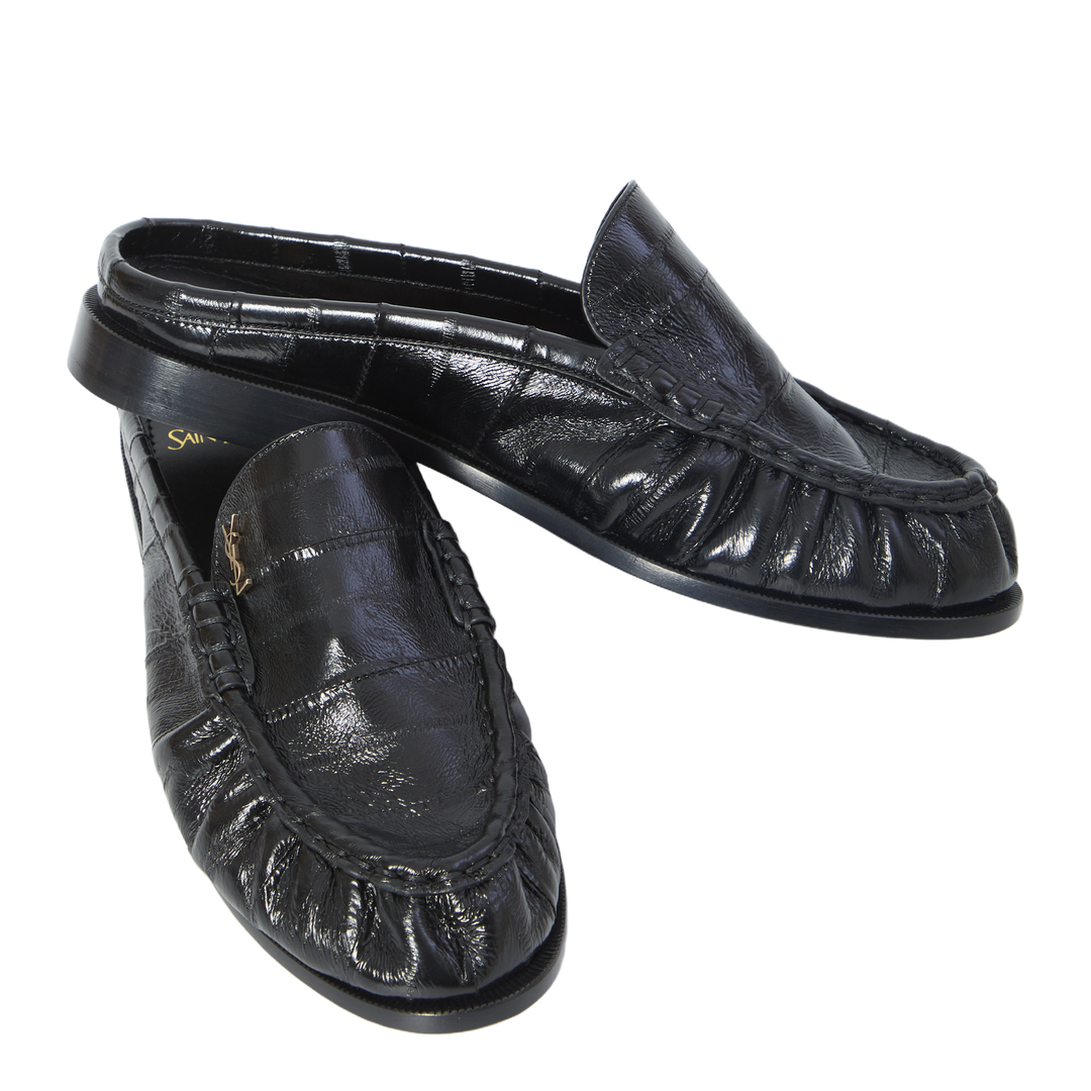 MAYFEYR - Saint Laurent - Le Loafer Loafers In Eel Skin - 8697420WXAF1000