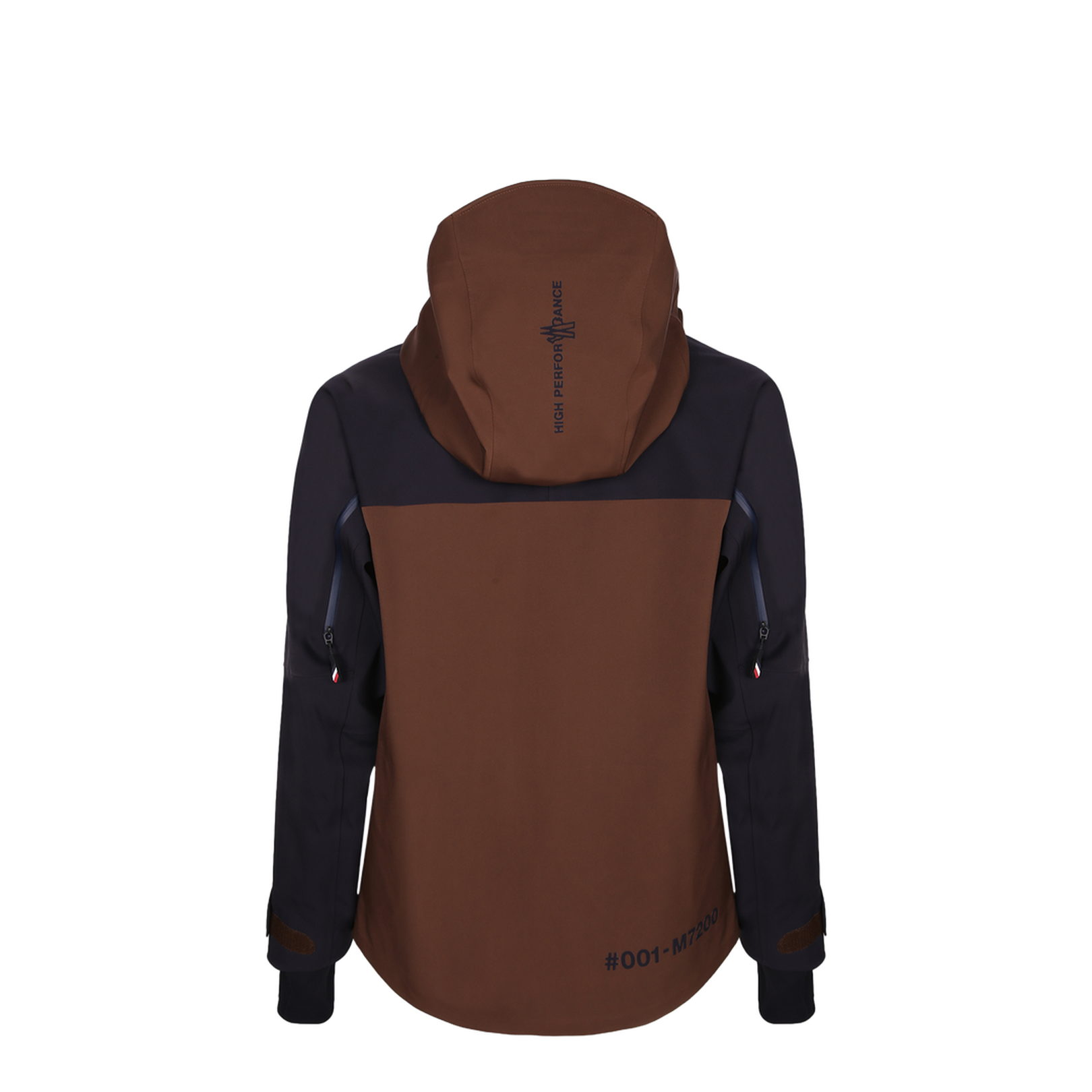 Bicolor Jacket with Hood