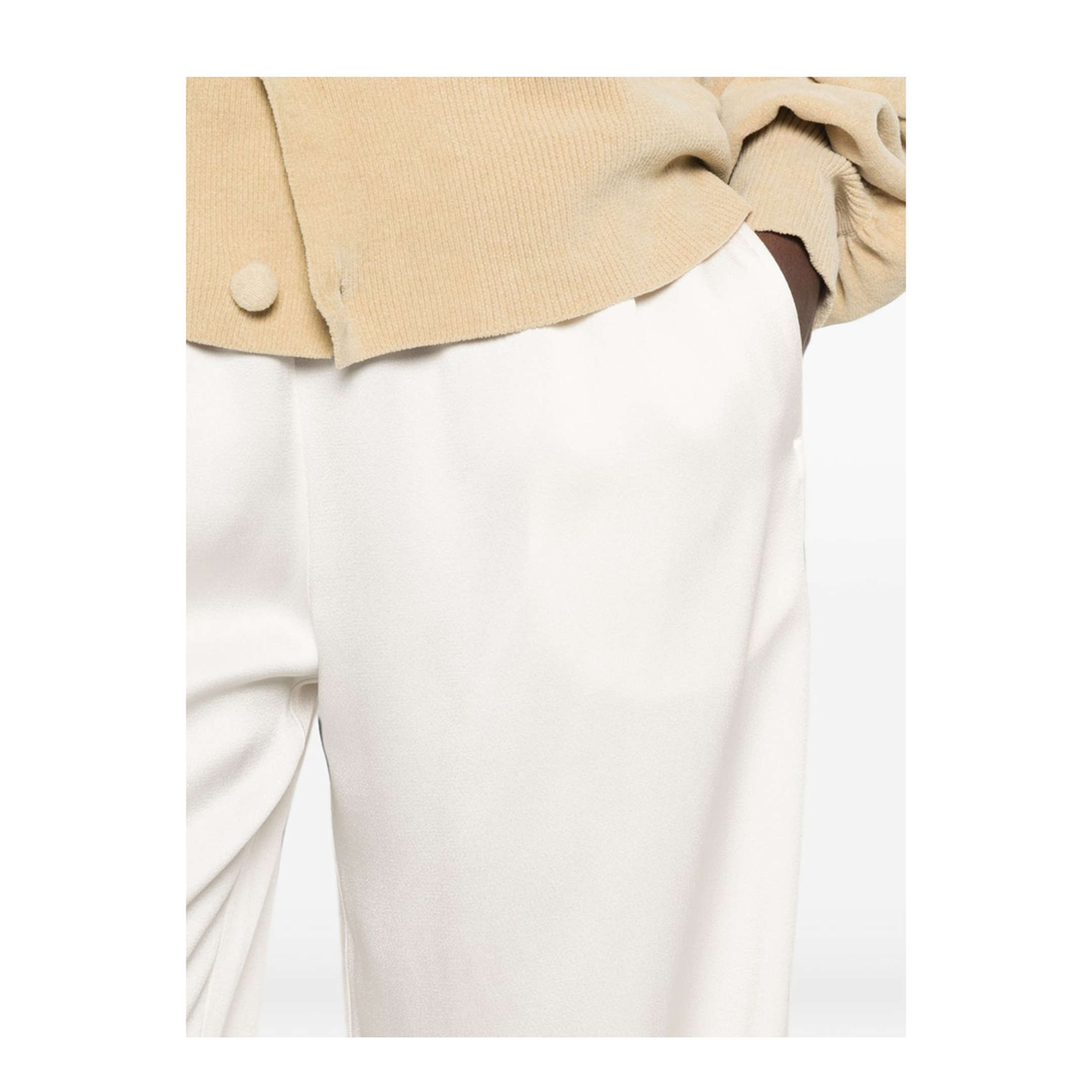 MAYFEYR - Fabiana Filippi - Trousers White - PAD216F291D9820145