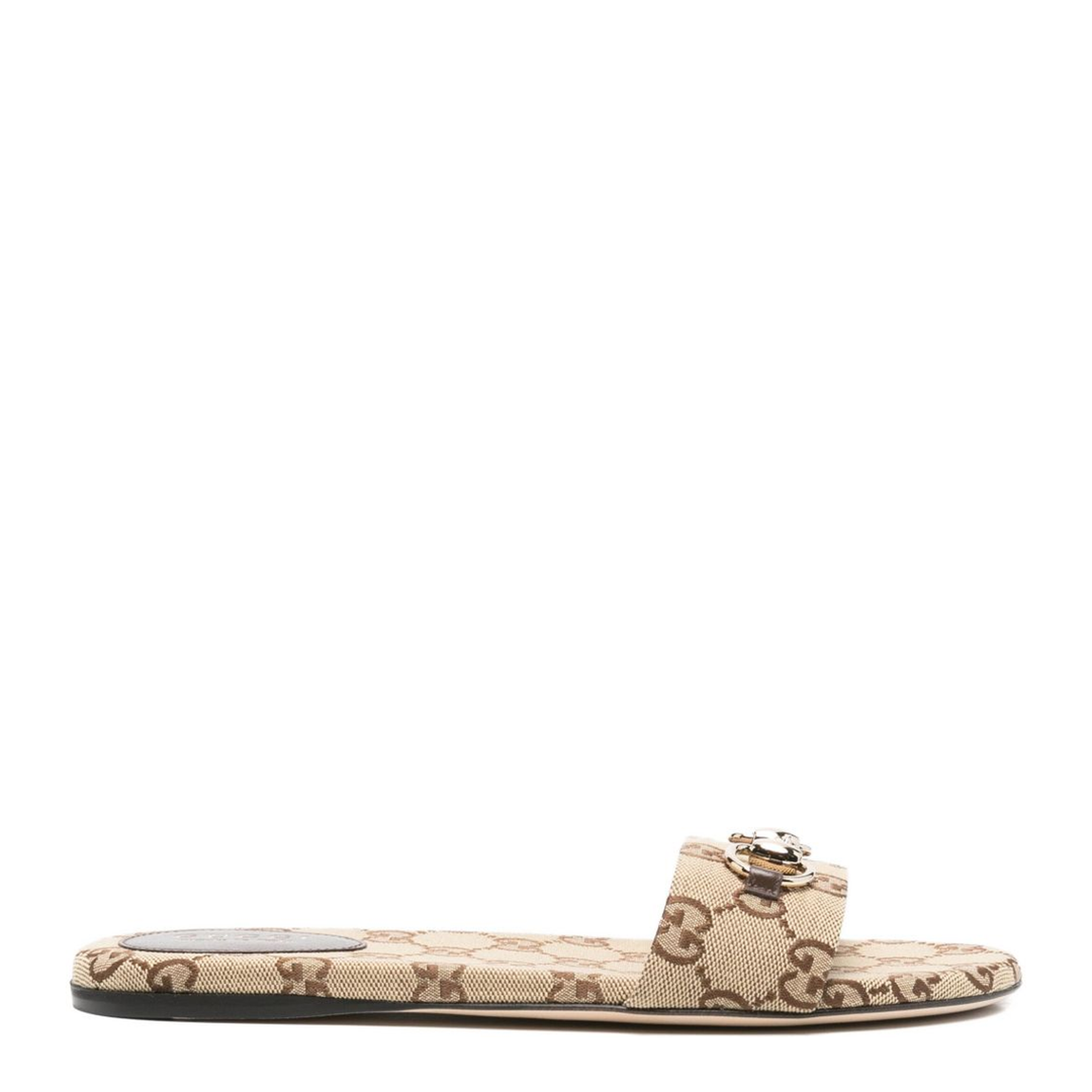 Slide Sandal with Horsebit